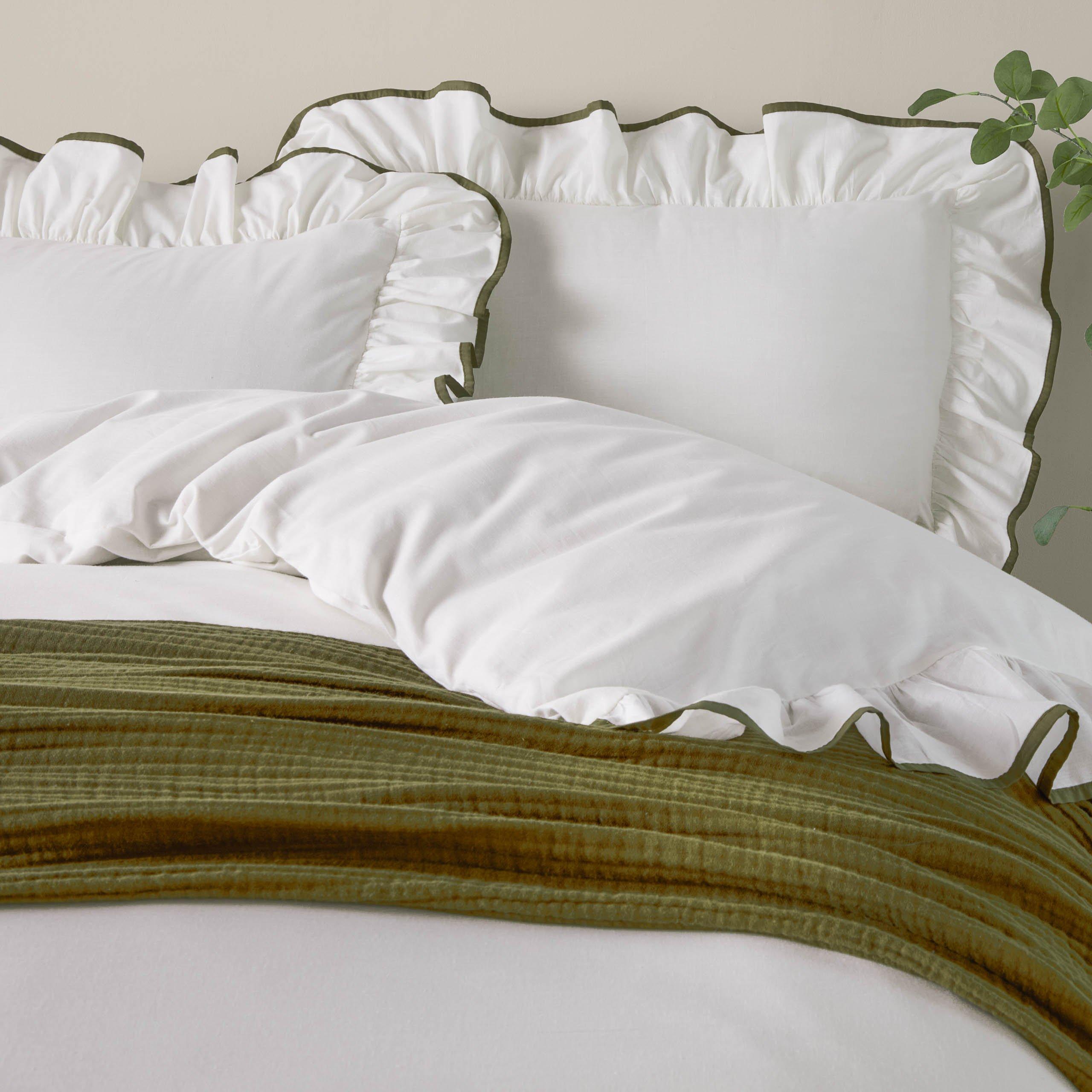 Olive - Wylder - Blousey Cotton Ruffle Duvet Set - 3
