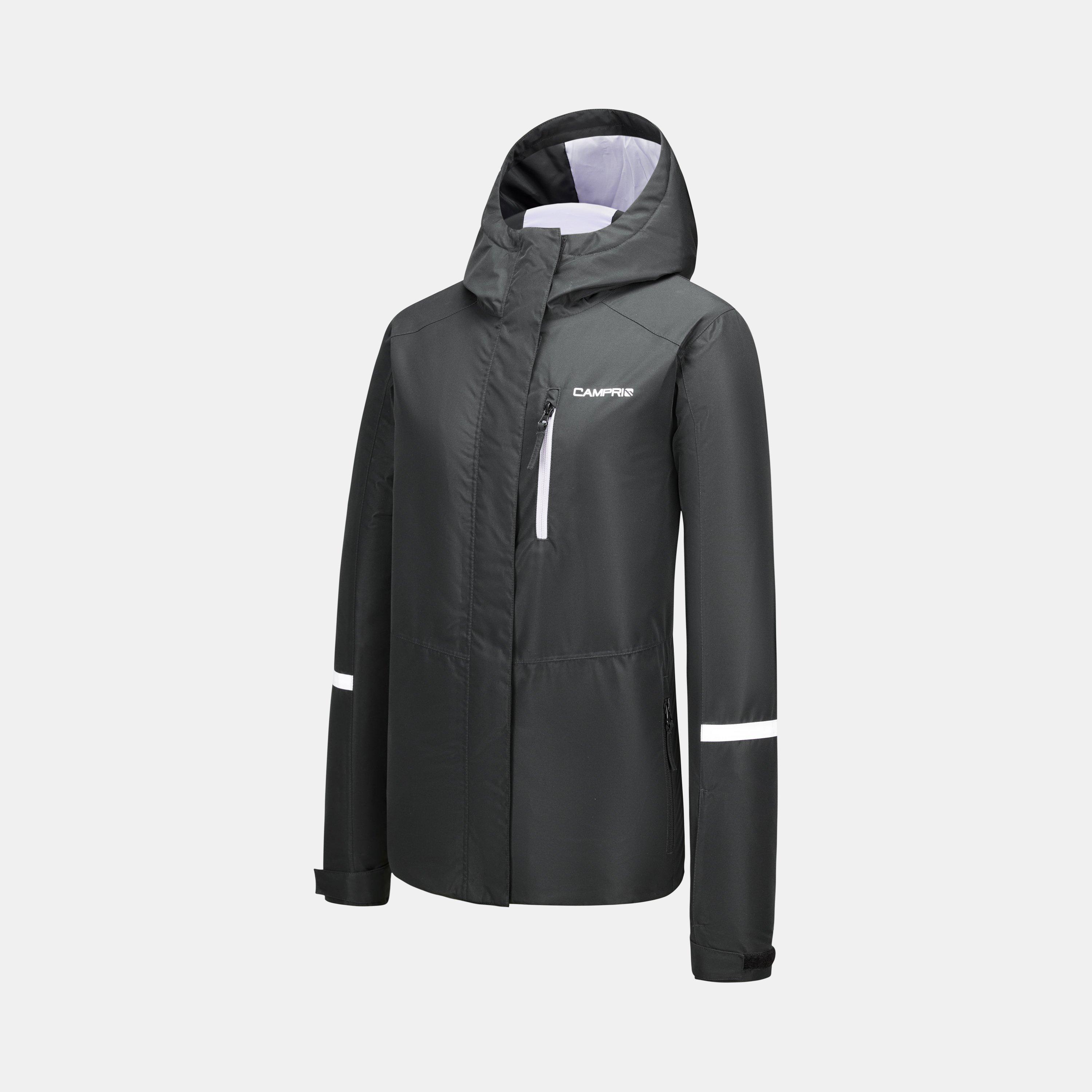 Sort - Campri - Raise Waterproof Windproof Hooded Ski Jacket - 2