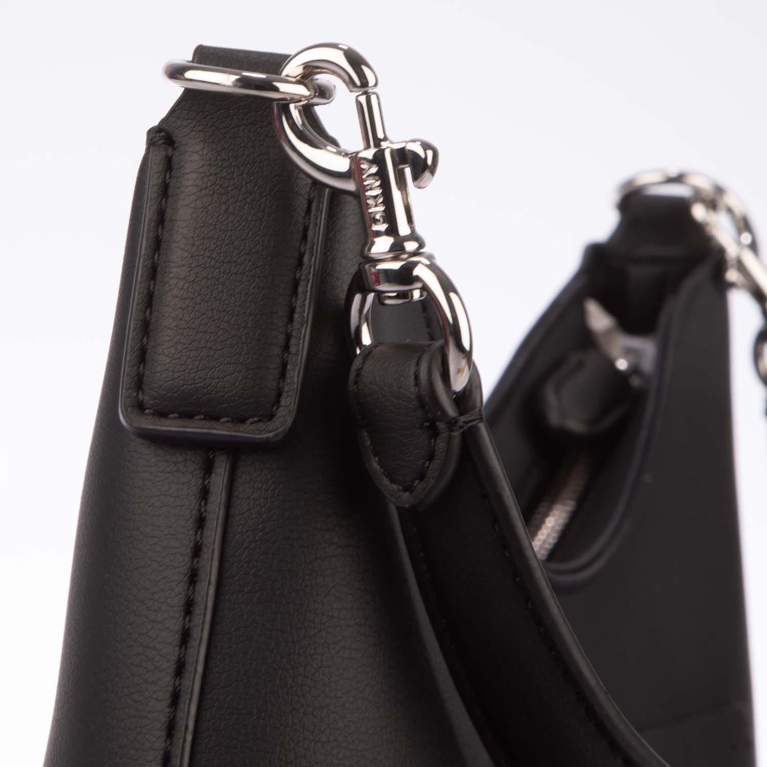 Black Silver - DKNY - Romy Shoulder Bag - 4