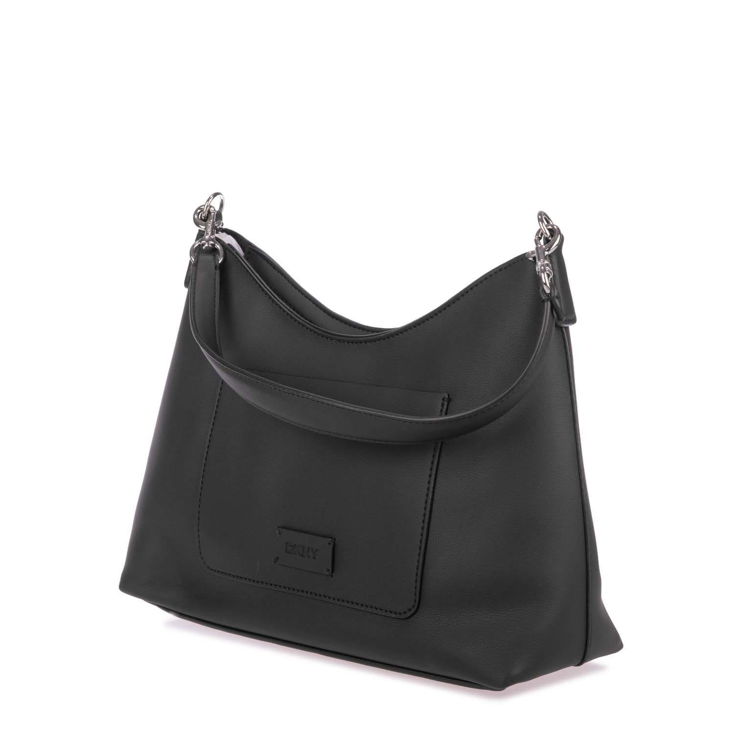 Black Silver - DKNY - Romy Shoulder Bag - 6