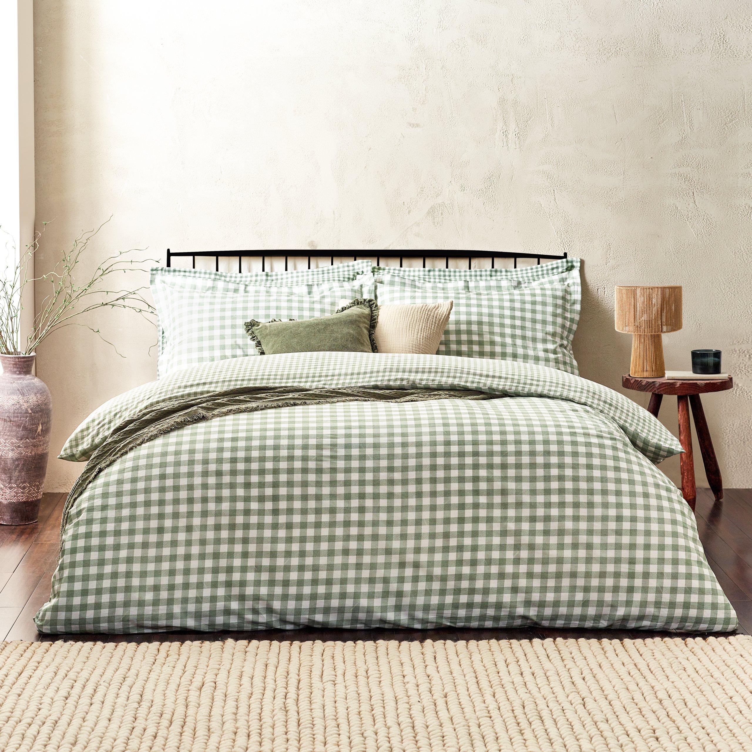 Forest - Yard - Barton Gingham Check Duvet Set - 2