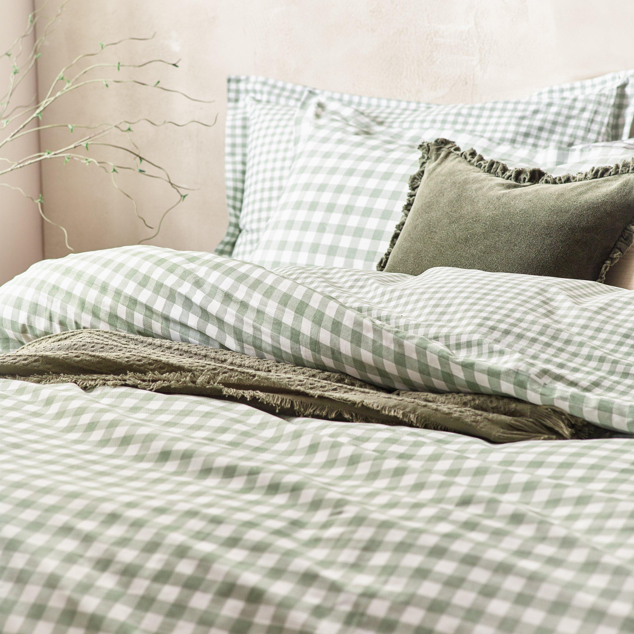 Forest - Yard - Barton Gingham Check Duvet Set - 3