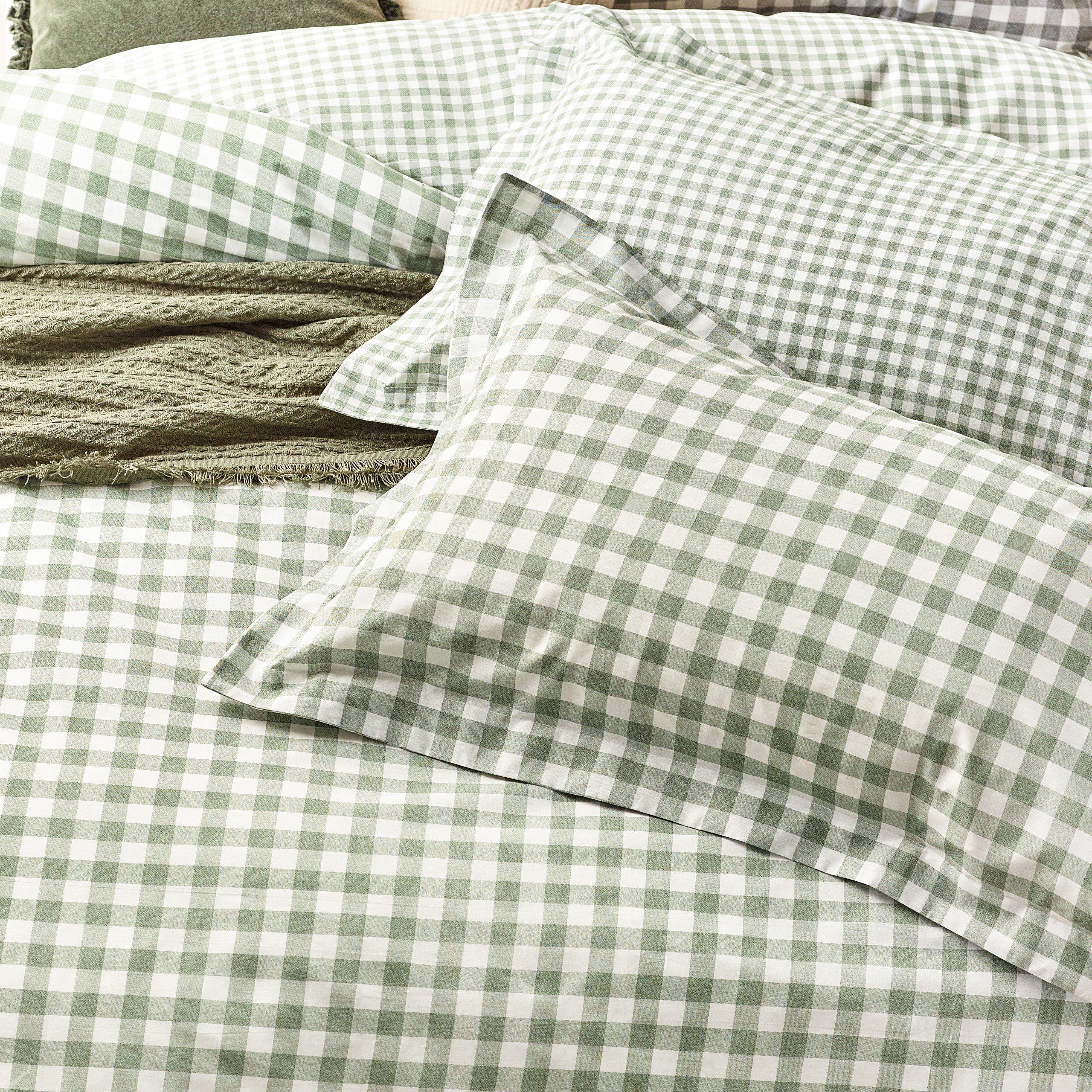 Forest - Yard - Barton Gingham Check Duvet Set - 4
