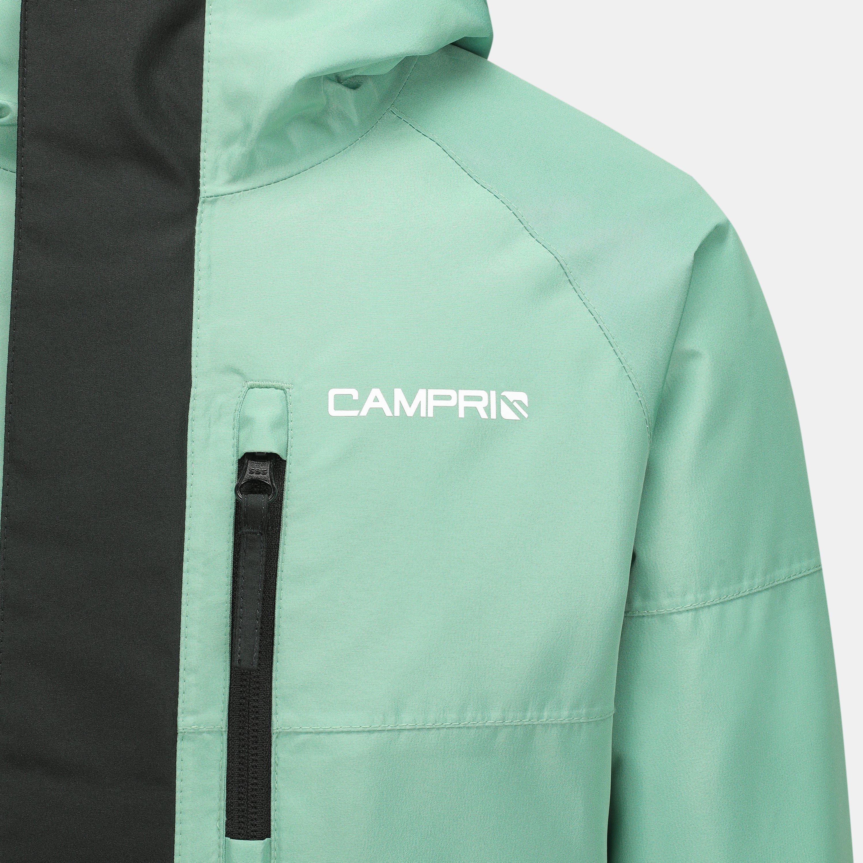 Schwarz - Campri - Raise Waterproof Windproof Hooded Ski Jacket - 4