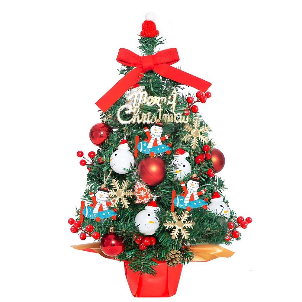 Green - LIFE IDEAS - Mini Christmas Tree with String Light - 3