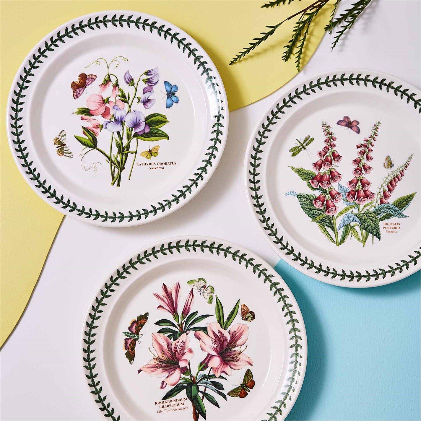 Multi - Portmeirion Botanic Garden - Botanic Garden Set of 6 Dinner Plates - 6