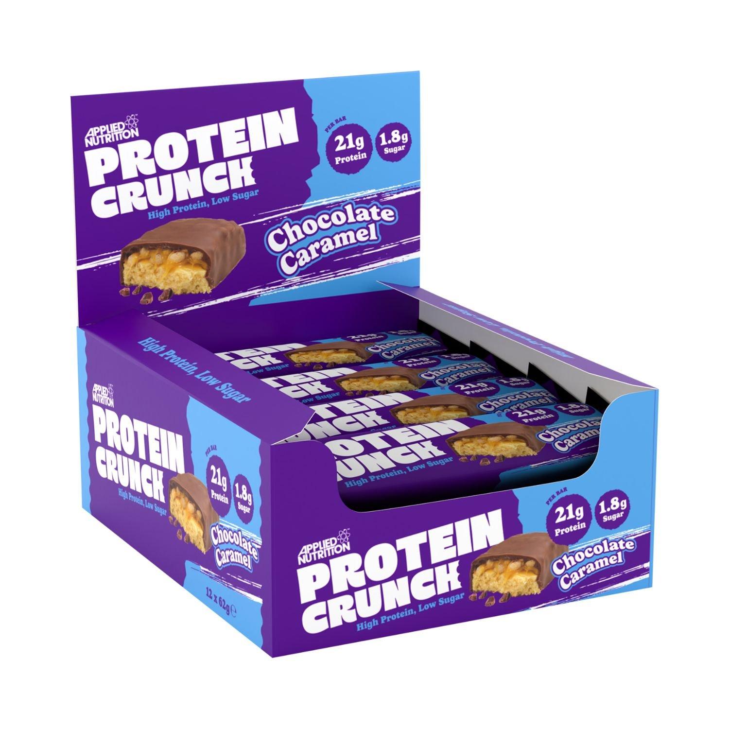 Milk Chocolate - Applied Nutrition - Applied Nutrition: Protein Crunch Bar (12 x 65g) - 1