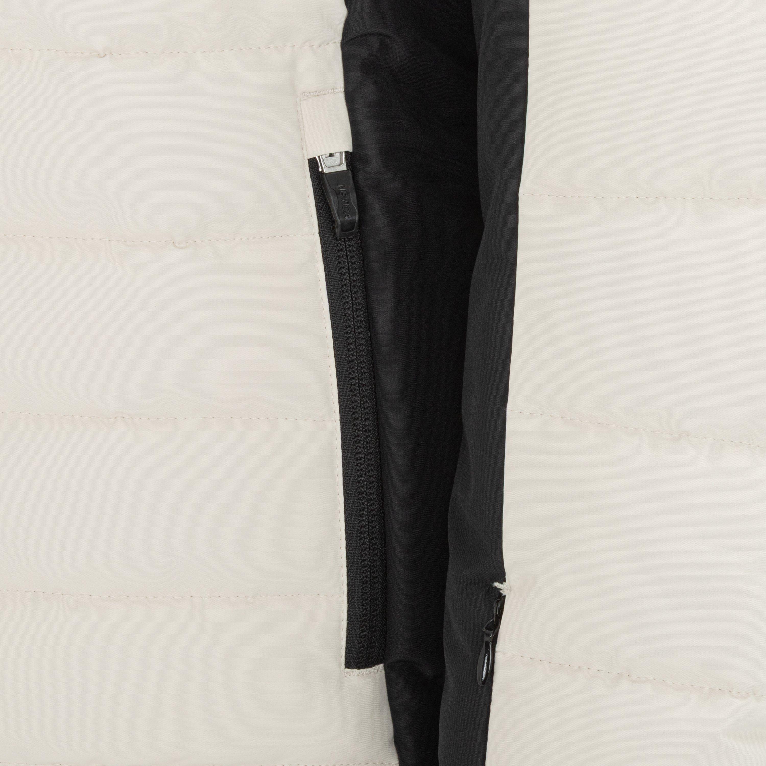 Cream/Black - Nevica - Moritz Windproof Hooded Synthetic Insulation Ski Jacket - 6