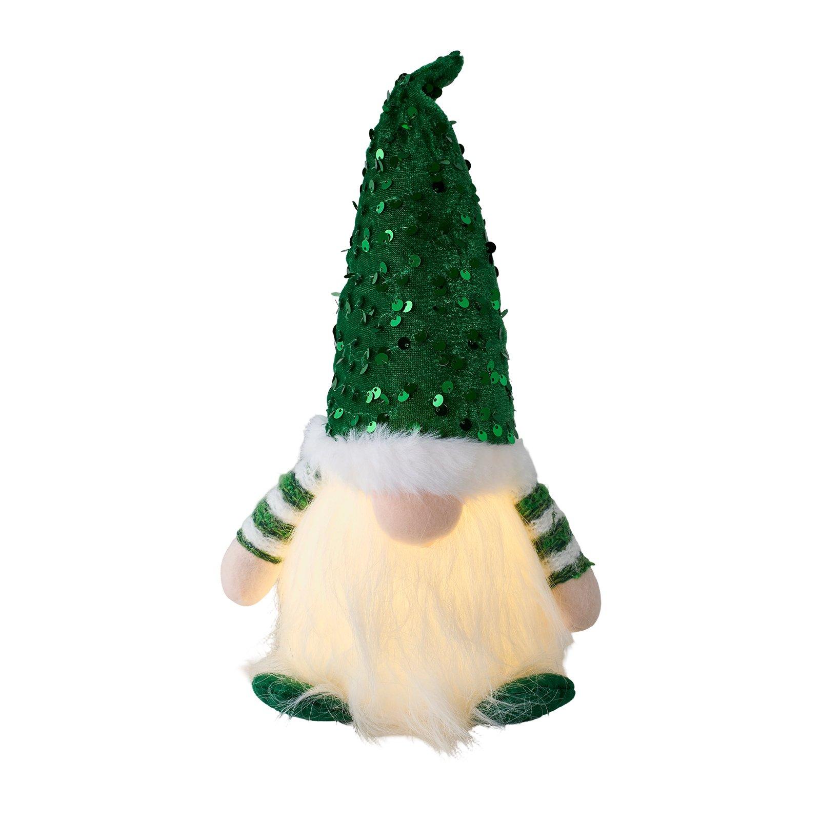 Multi - LIFE IDEAS - 3pcs Lighting Christmas Gnome Decorations - 3