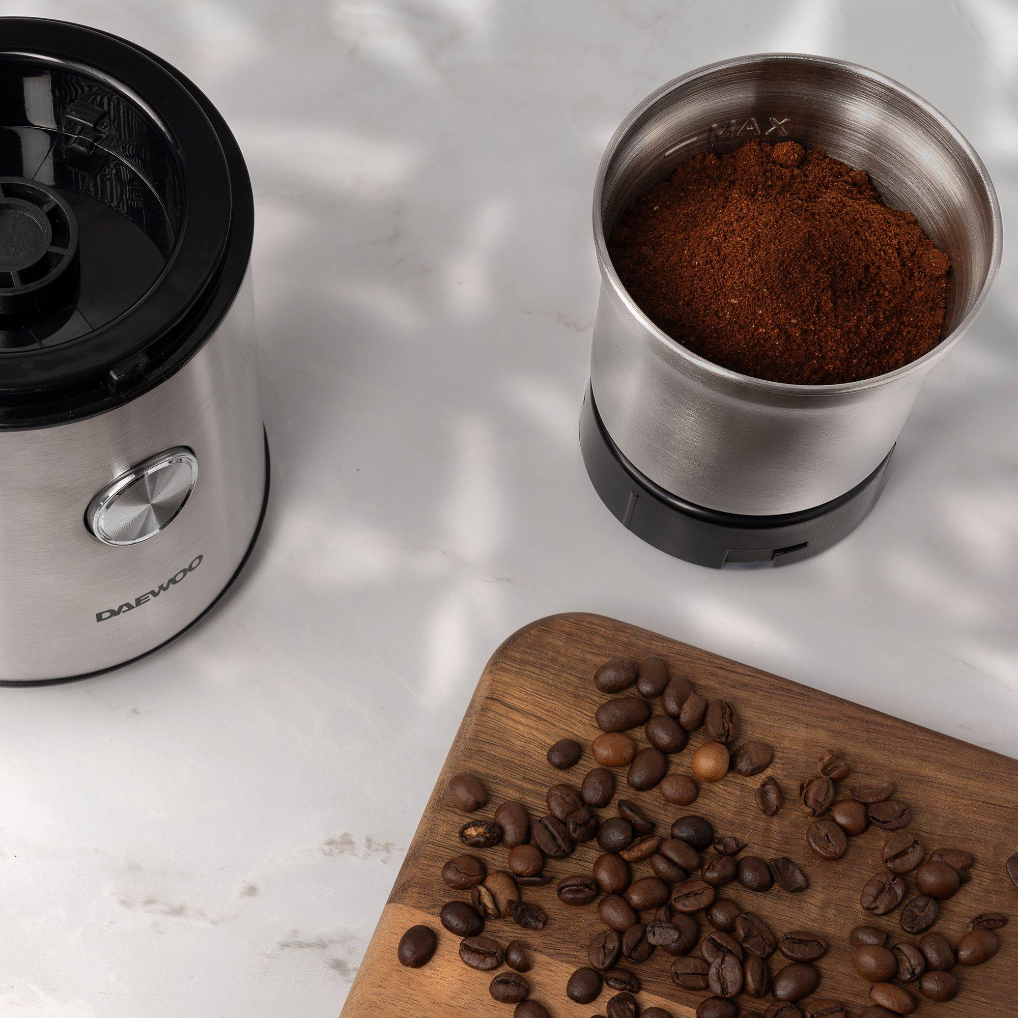 Silver - Daewoo Electricals - WET & DRY COFFEE & SPICE GRINDER - 4