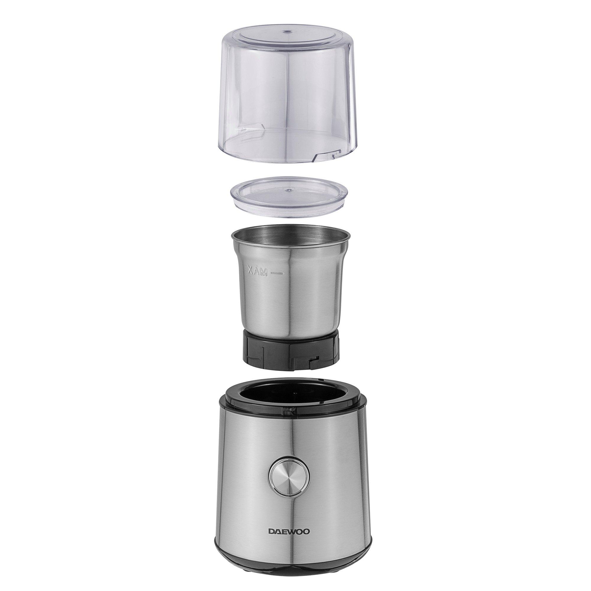 Silver - Daewoo Electricals - WET & DRY COFFEE & SPICE GRINDER - 6