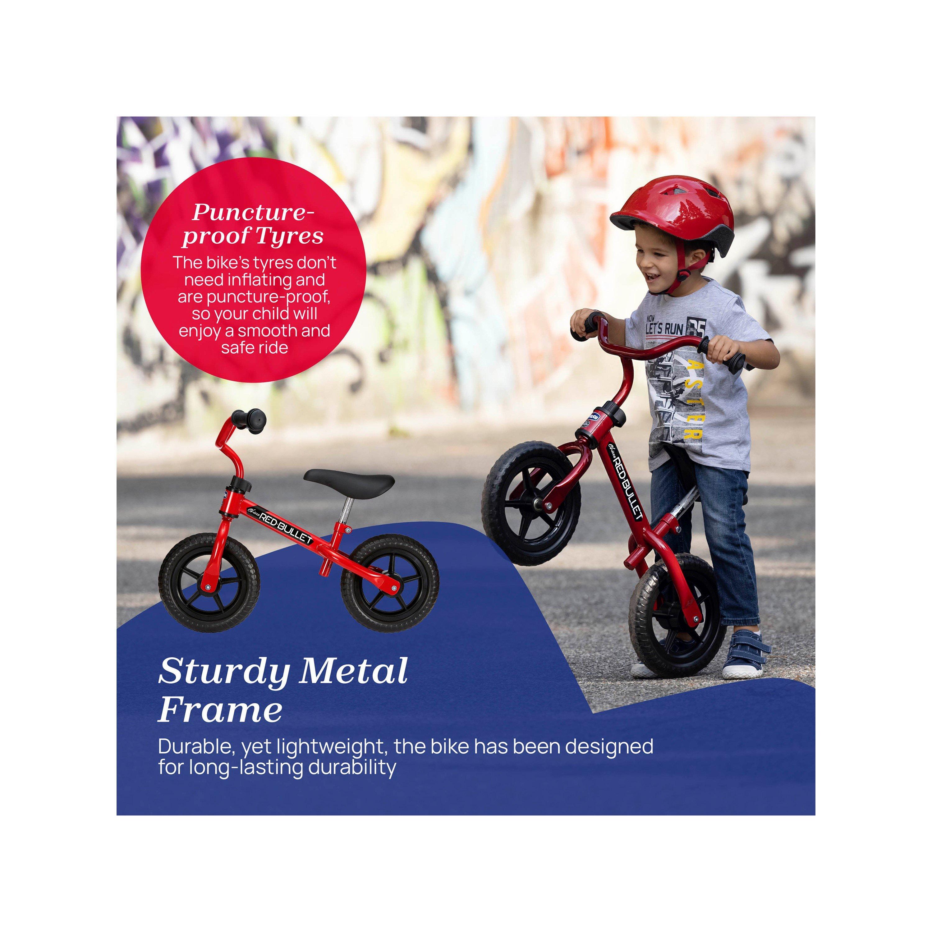 Red - Chicco - Red Bullet Balance Bike - 3