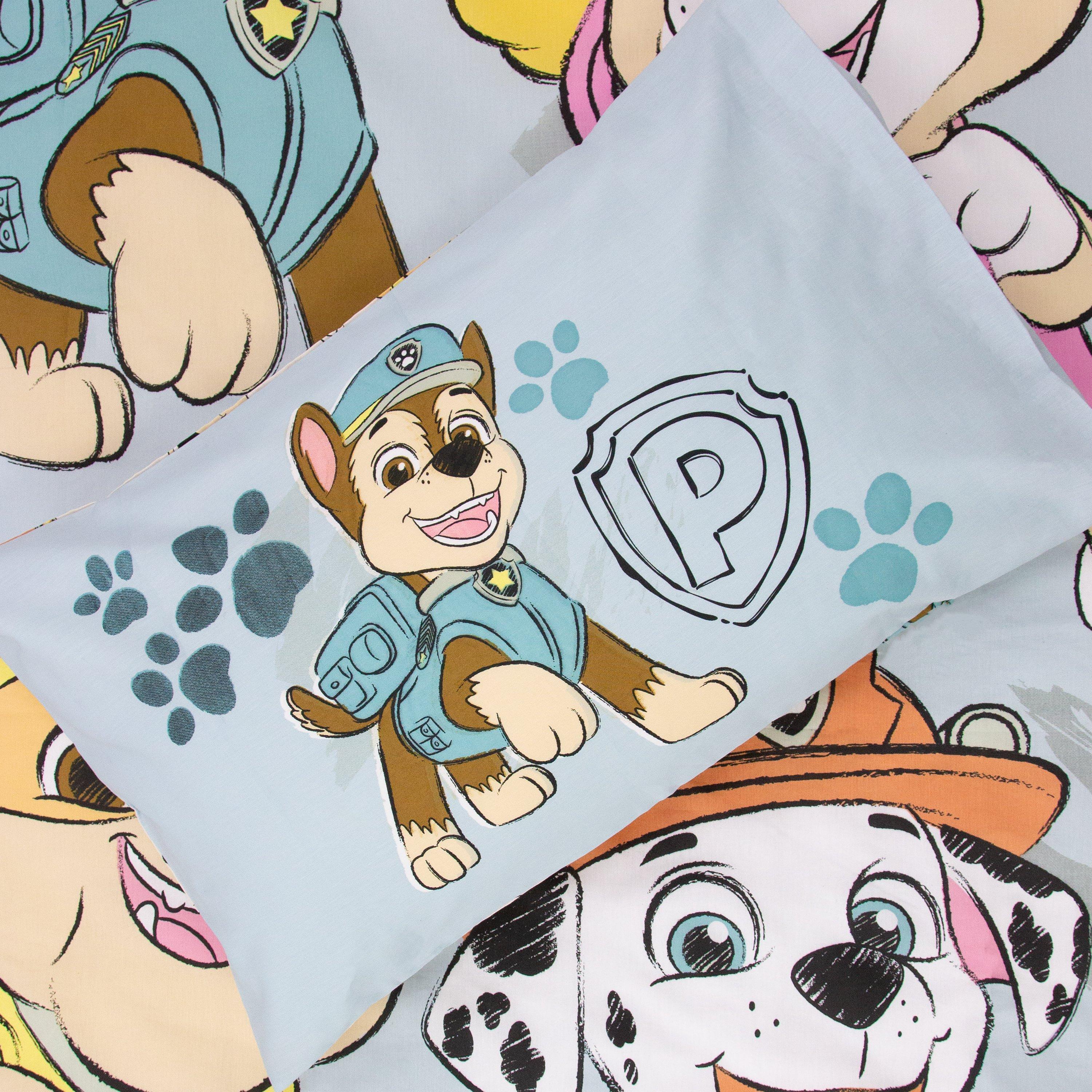Multicolour - Paw Patrol - Paw Patrol Sketchy Single Panel Duvet - 4