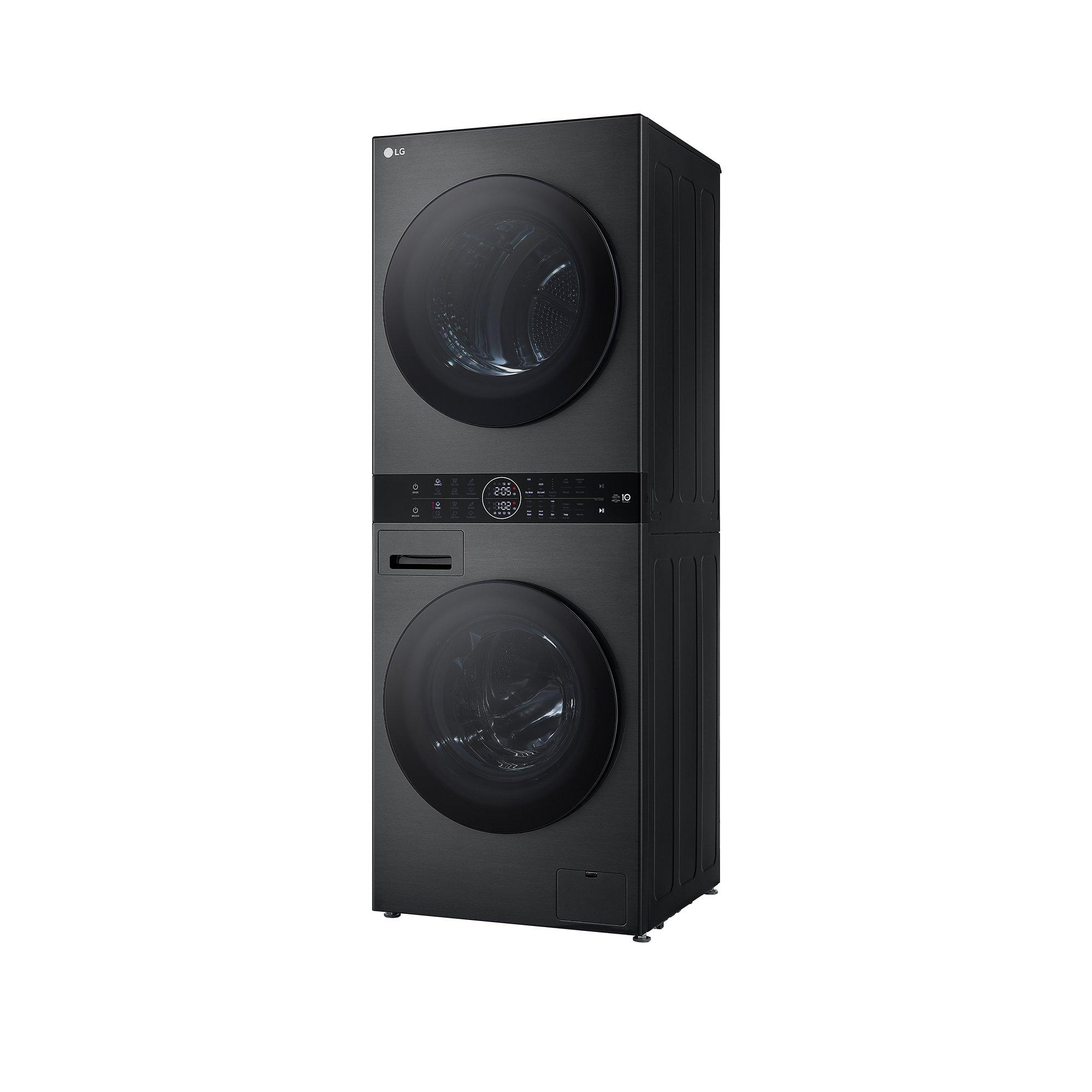 Black - LG - WT1210BBTN1 12KG / 10KG 1400 Wash Tower Black - 3