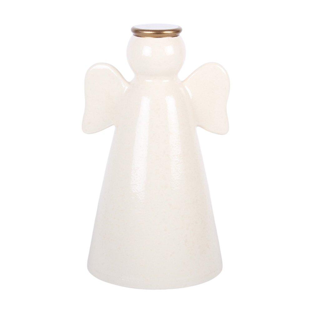 White - Something Different - Large LED Light Up Angel Decoration with Heart - 4