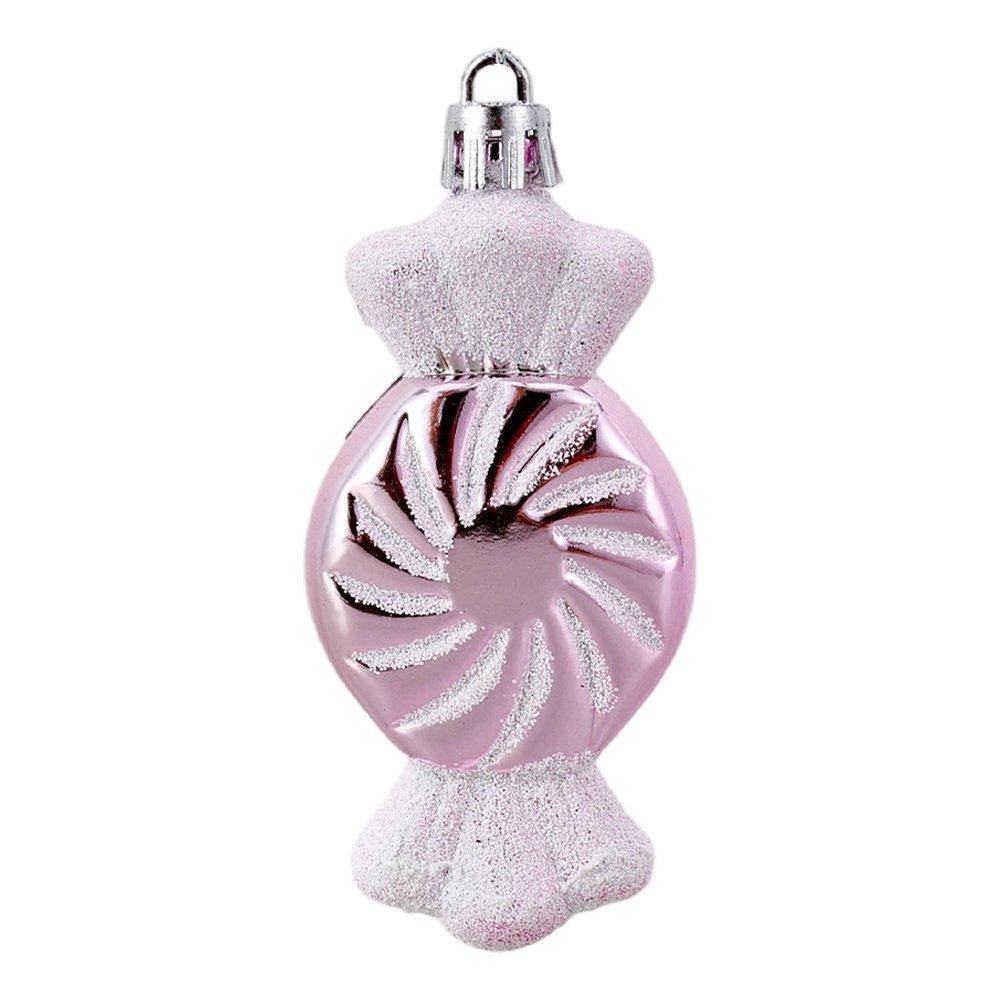 Pink/Blue - LIFE IDEAS - 72pcs Christmas Ornaments for Christmas Tree - 5