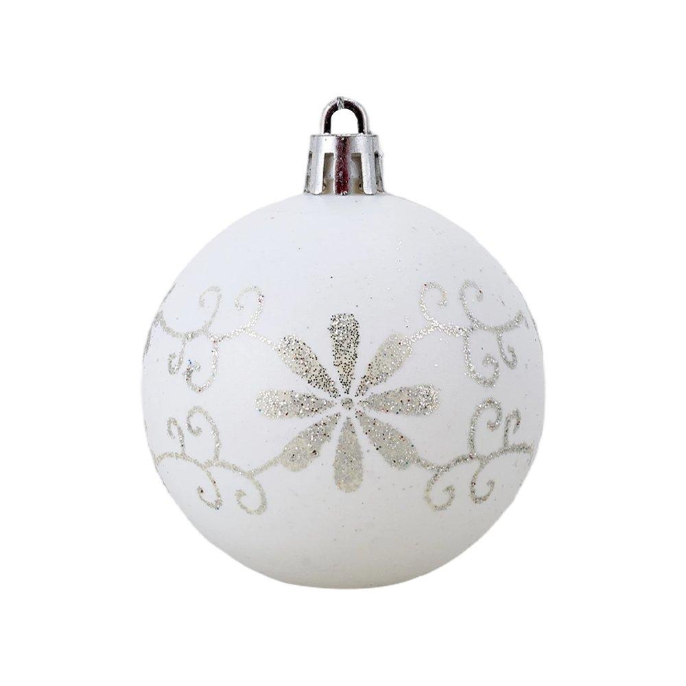 Pink/Blue - LIFE IDEAS - 72pcs Christmas Ornaments for Christmas Tree - 8