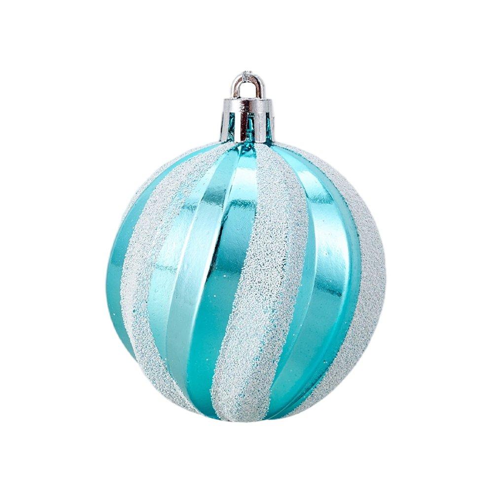 Pink/Blue - LIFE IDEAS - 72pcs Christmas Ornaments for Christmas Tree - 9