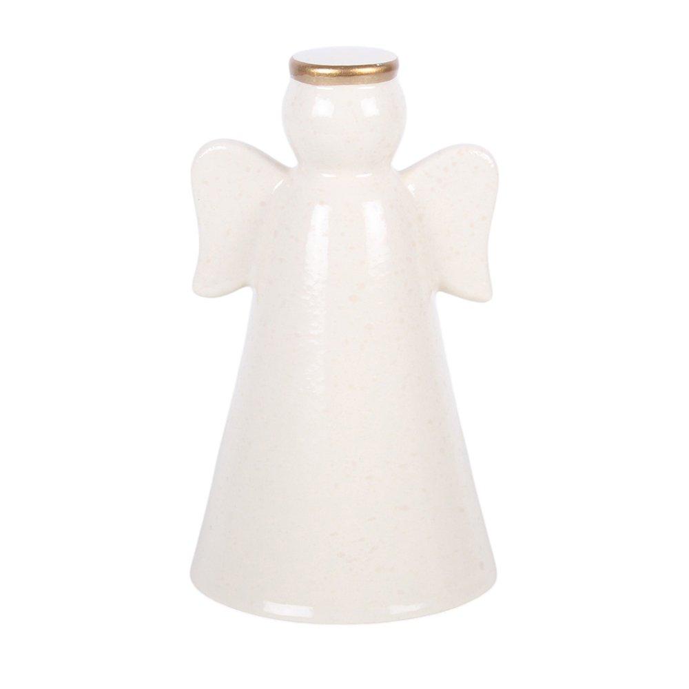 White - Something Different - Small LED Light Up Angel Decoration - 4