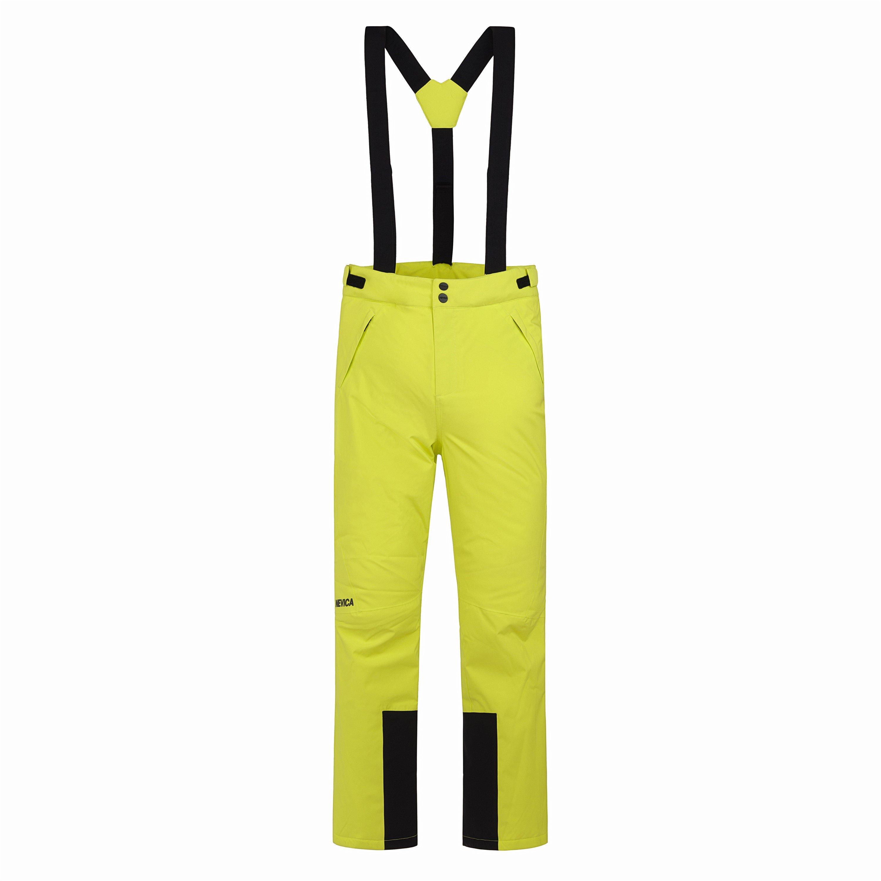 Nevica Men's Meribel Waterproof Ski Trousers - Lime - XL