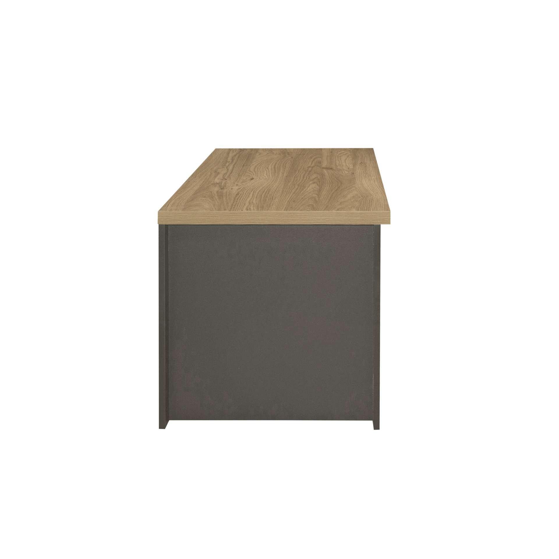 Grey - Birlea - Highgate 2 Drawer Coffee Table - 7