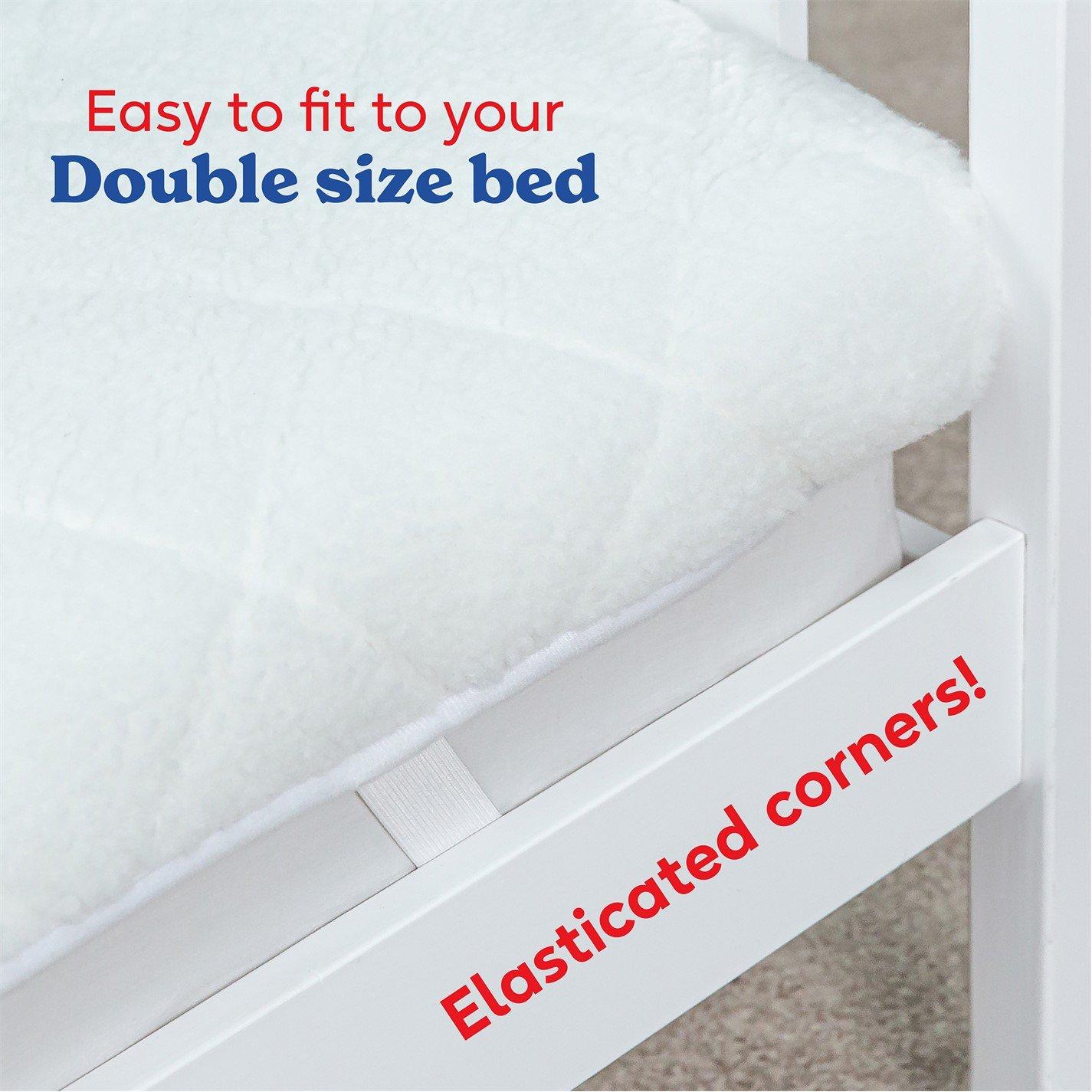 White - Russell Hobbs - RHBDB8004 Electric Blanket Double - 5