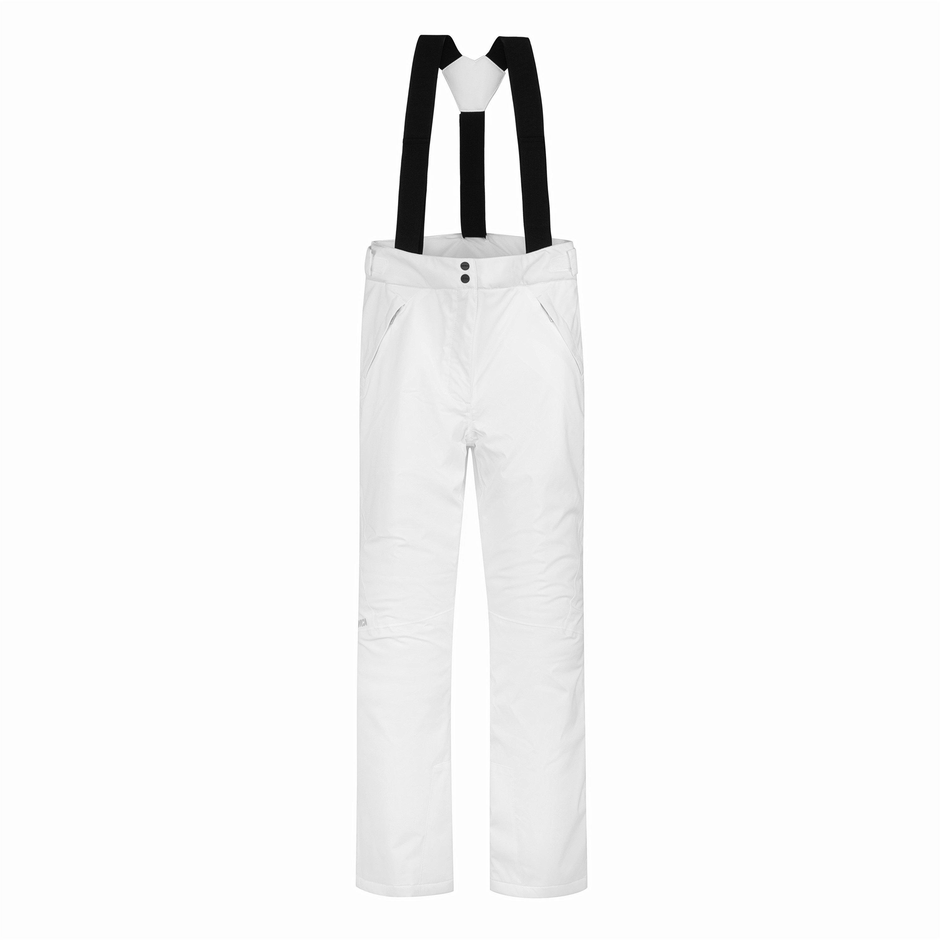 Nevica Women's Meribel Waterproof High Waisted Ski Trousers - White - 14 (42)