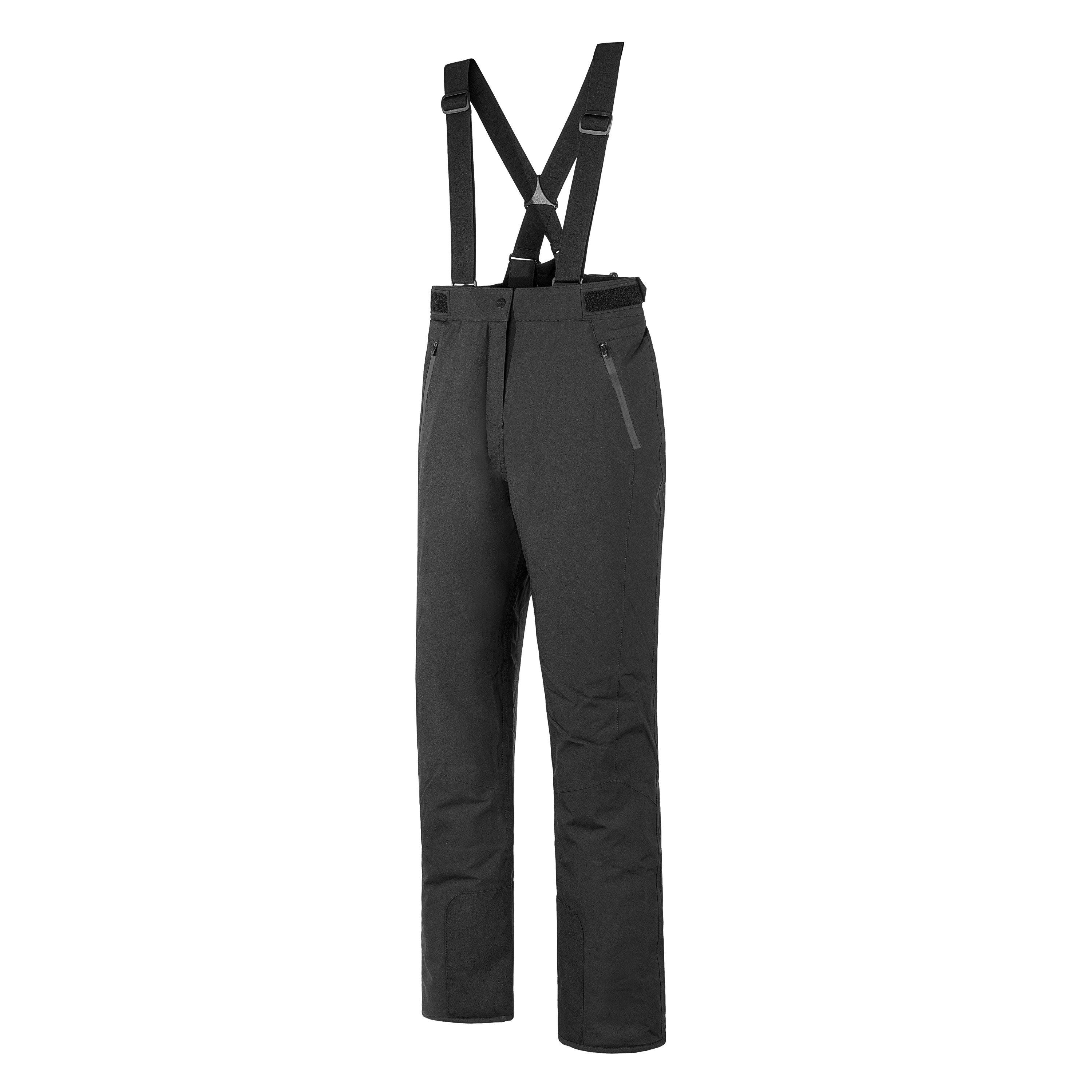 Schwarz - Nevica - Vail Waterproof High Waisted Slim Fit Ski Trousers - 3