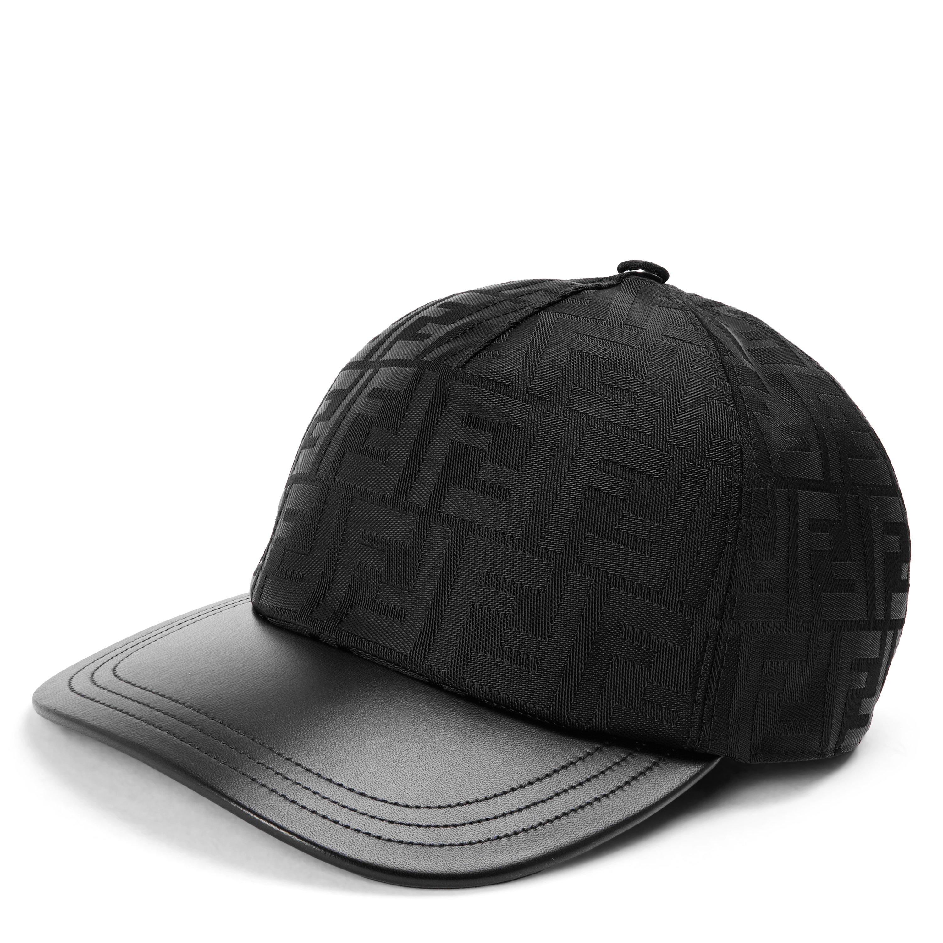 Fendi Men's FF Baseball Cap - Black - Mens