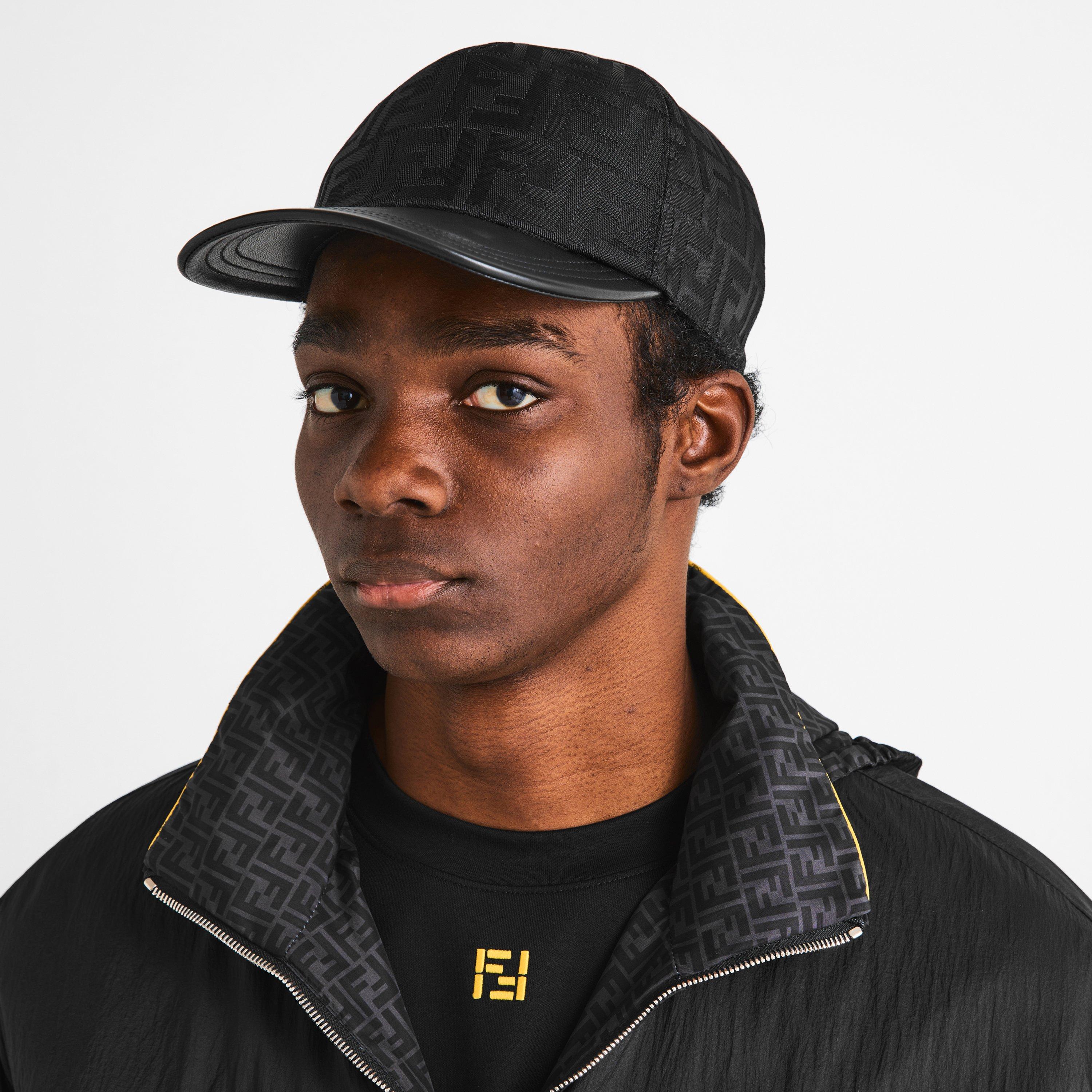 Black - Fendi - Men's FF Baseball Cap - 3