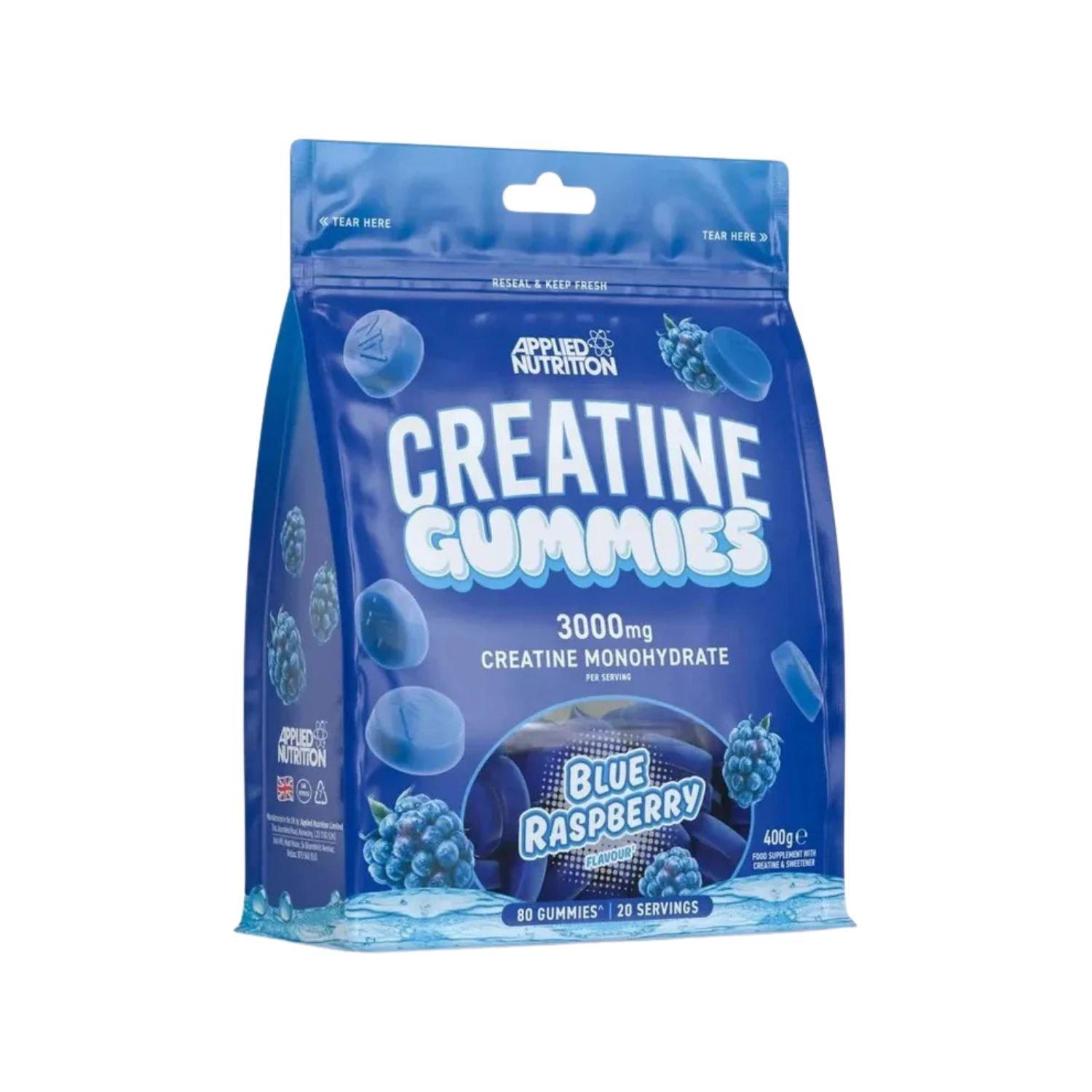 Blue Raspberry - Applied Nutrition - Creatine Monohydrate Gummies (20 Servings/400g) - 1