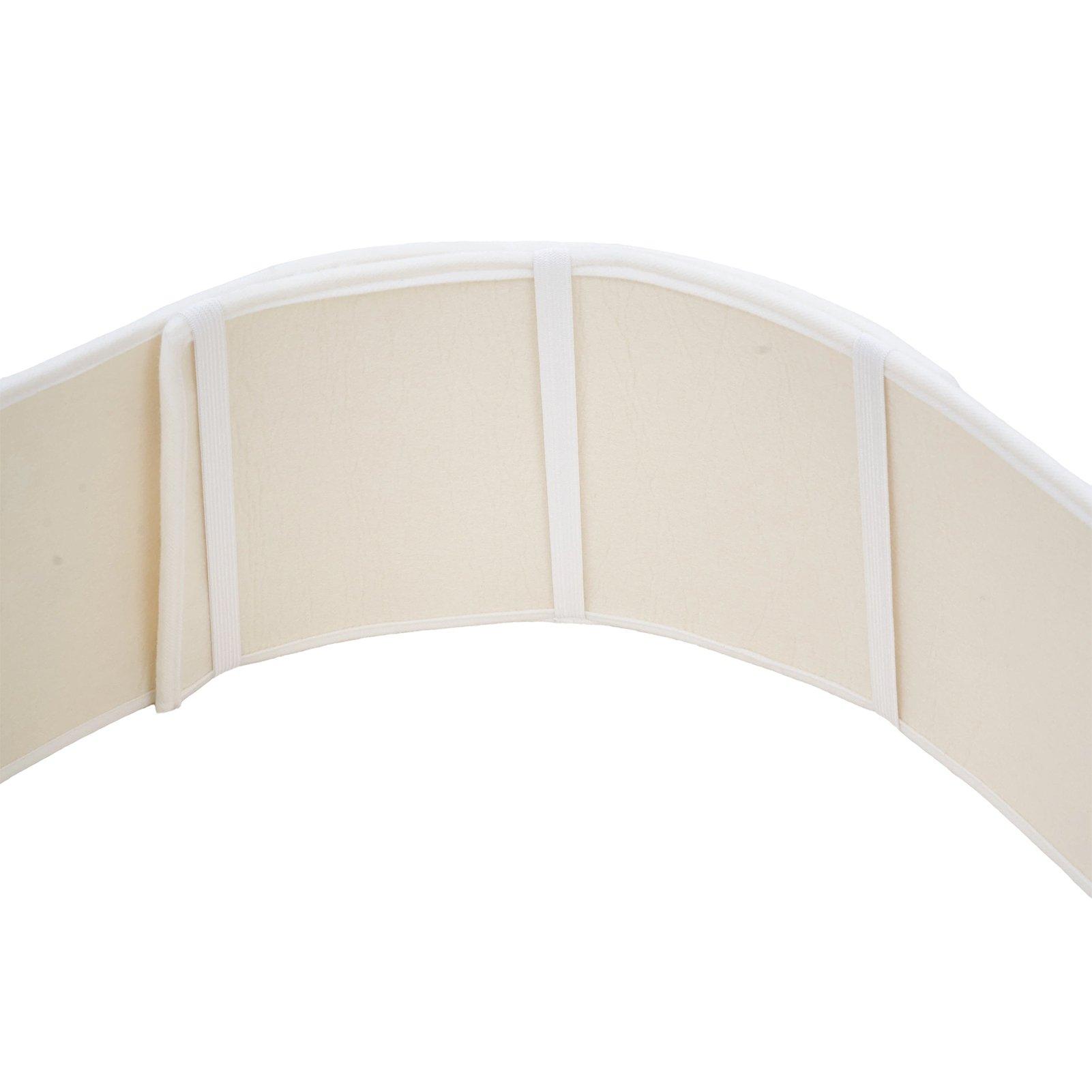 White - LIFE IDEAS - Adjustable Polyester Christmas Tree Collar - 5