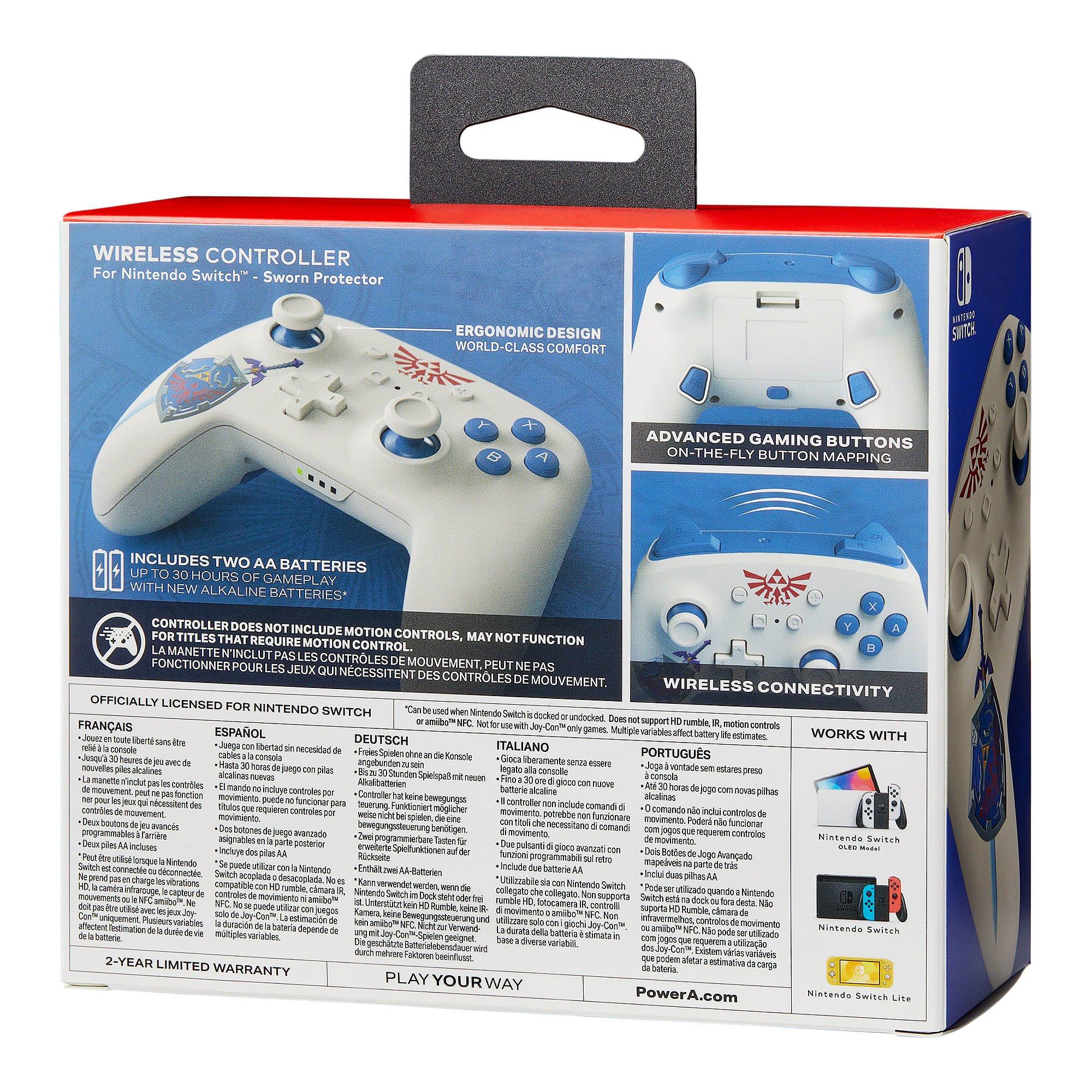 Protettore giurato - PowerA - Switch Wireless Controller - Sworn Protector - 9