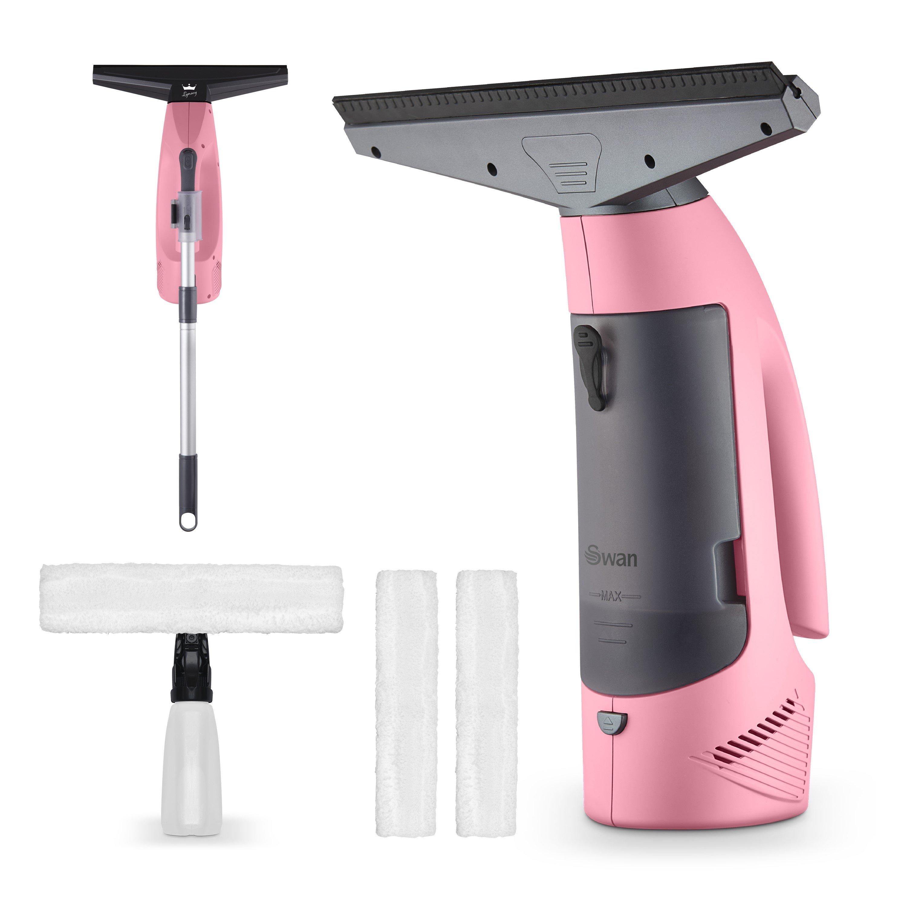Pink - Swan - Lynseys Cleaning Range - Cordless Window Vacuum - 2