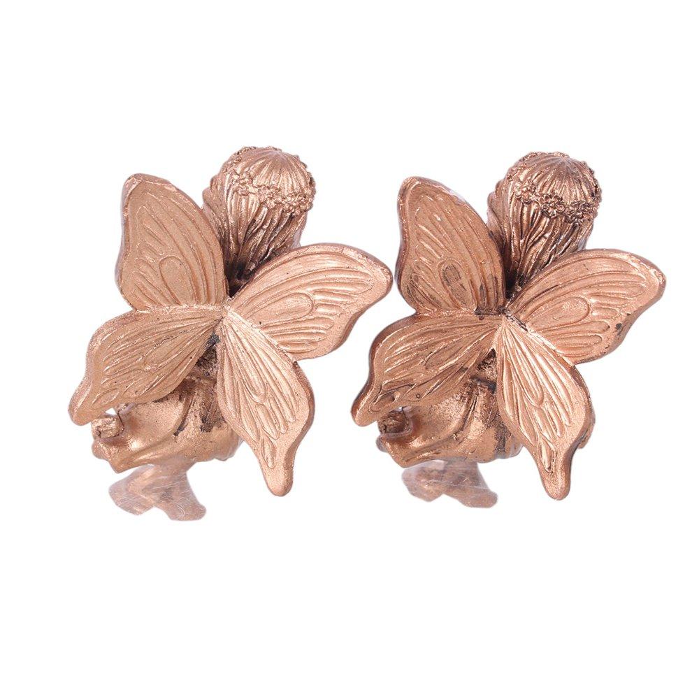 White - Something Different - Set of 2 Fairy Pot Hanger Ornaments - 3