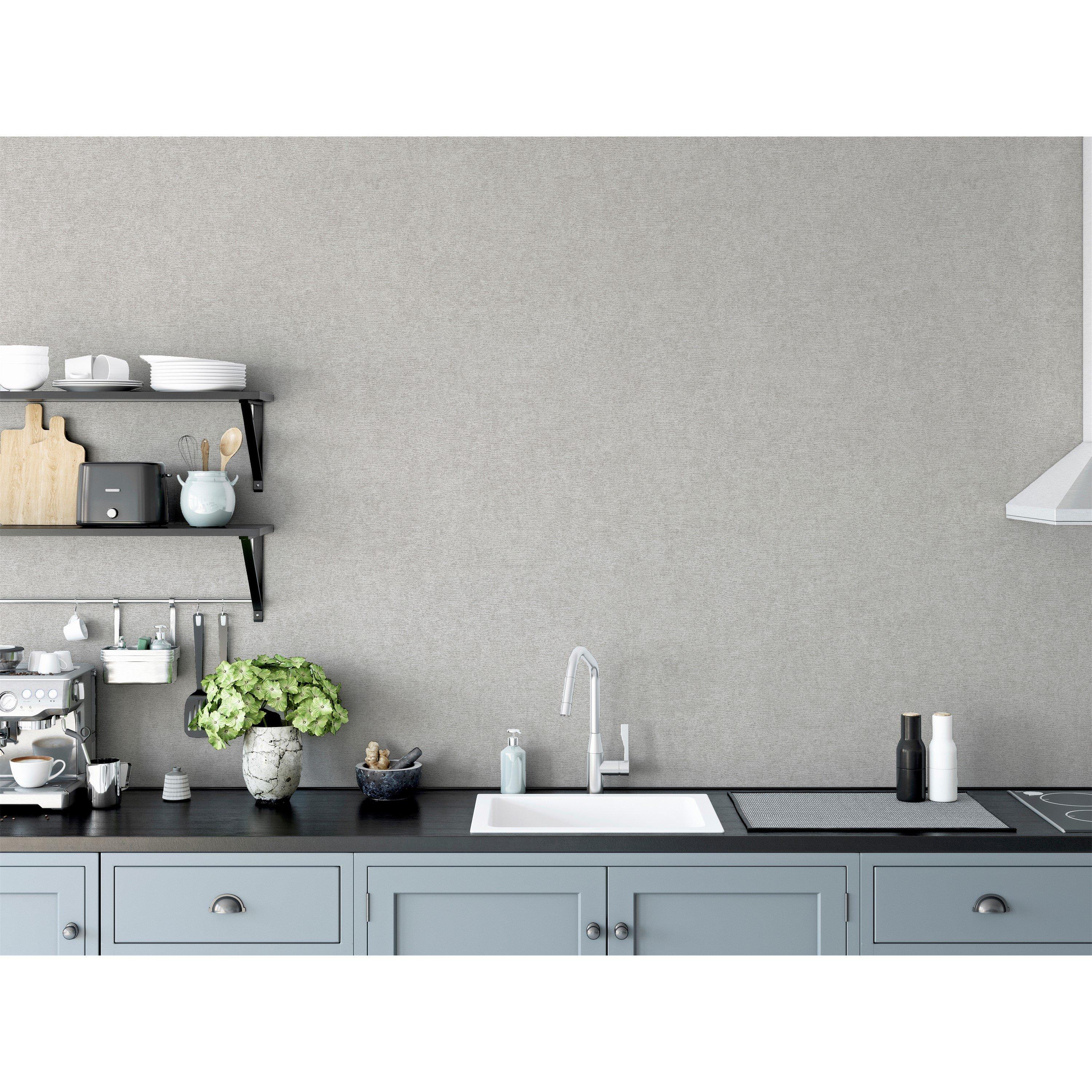 Grey - Arthouse - Barcelona Plain Grey sw12 - 11
