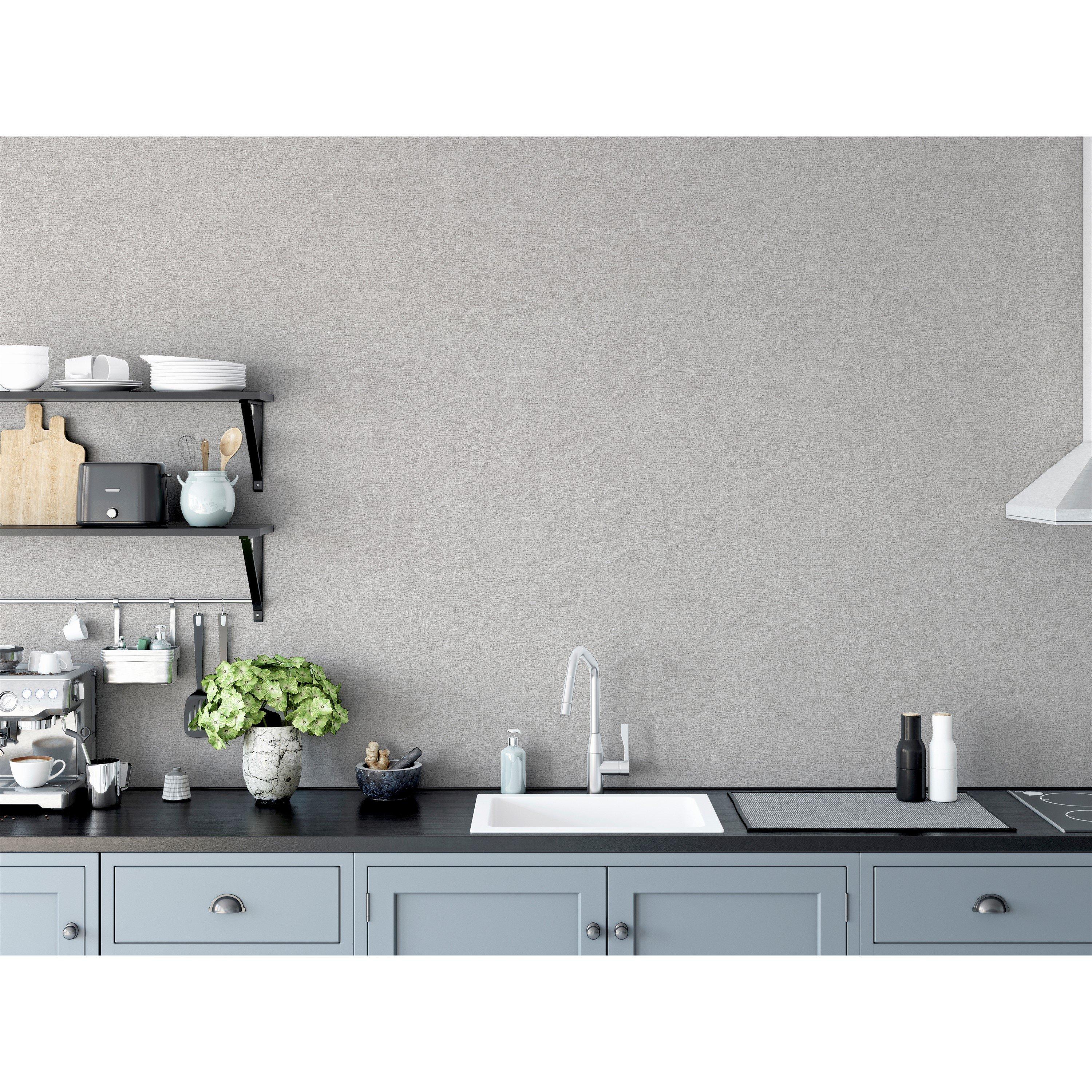 Grey - Arthouse - Barcelona Plain Grey sw12 - 4