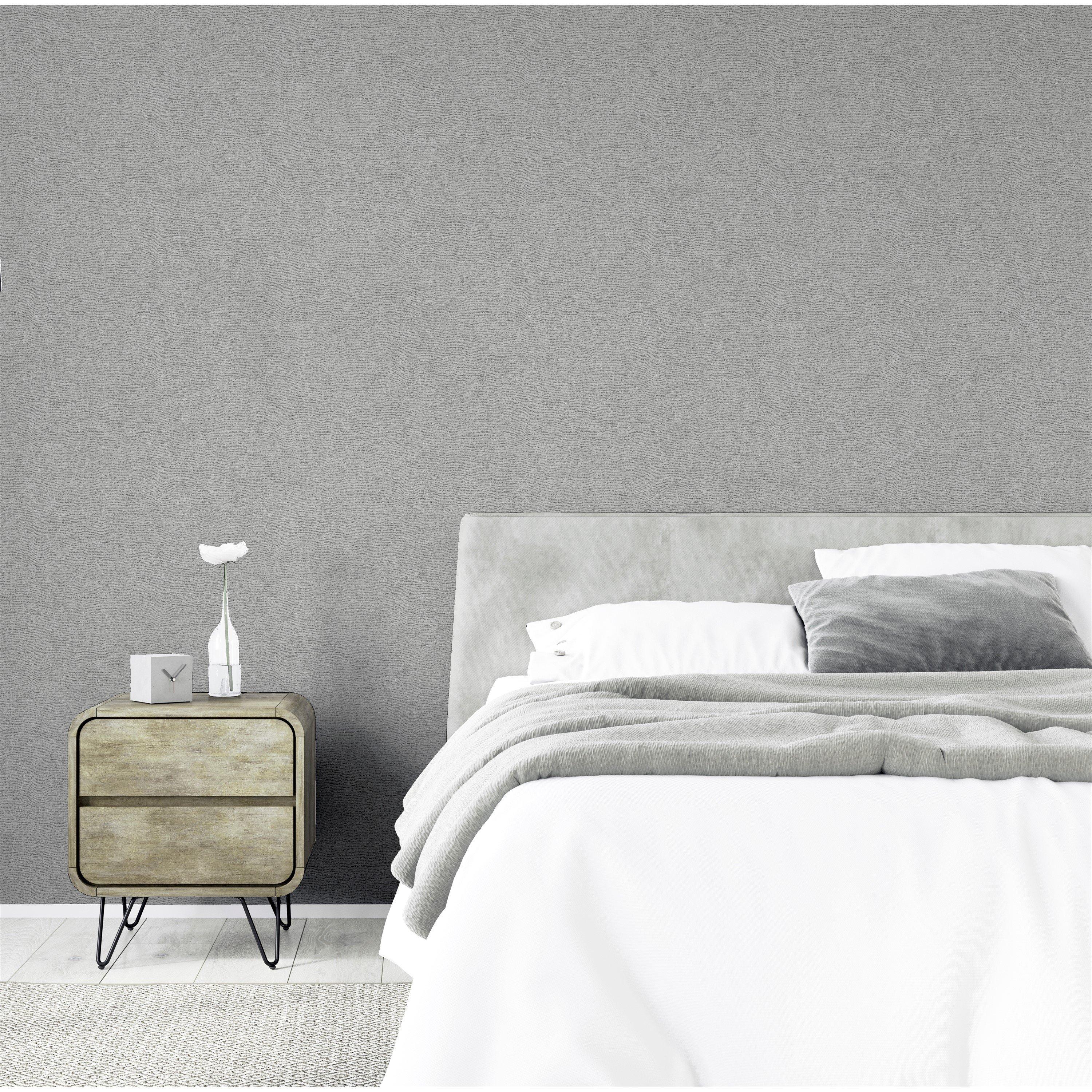 Grey - Arthouse - Barcelona Plain Grey sw12 - 5
