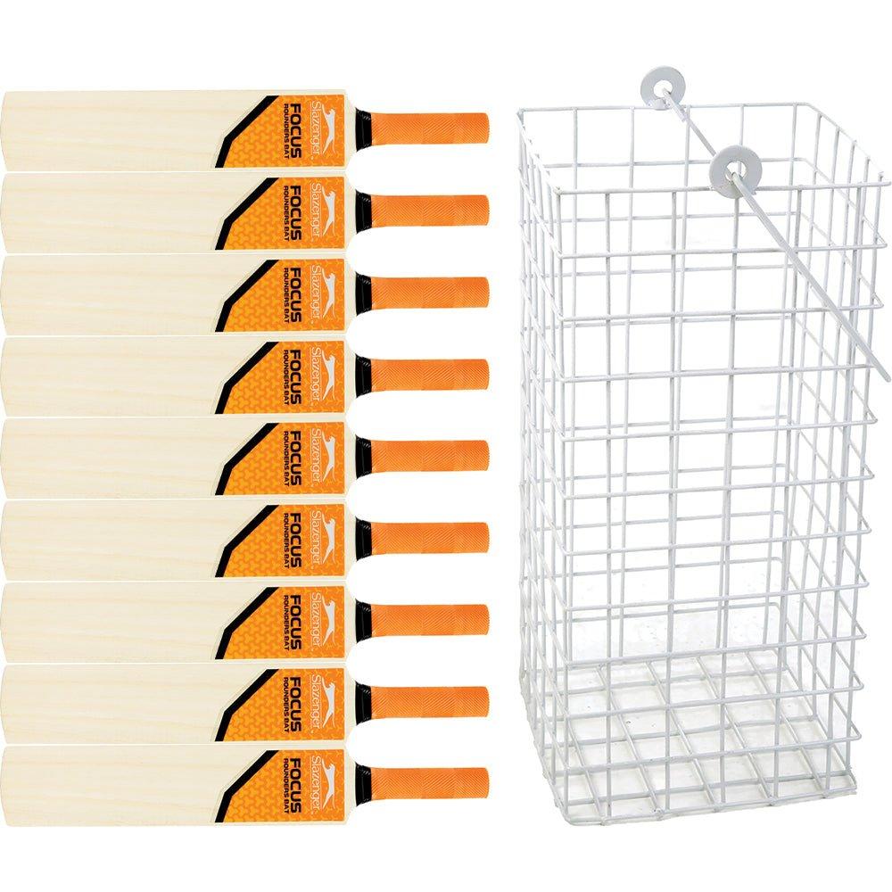 Slazenger  Focus Rounders Bat & Carrier Pack - Neutral