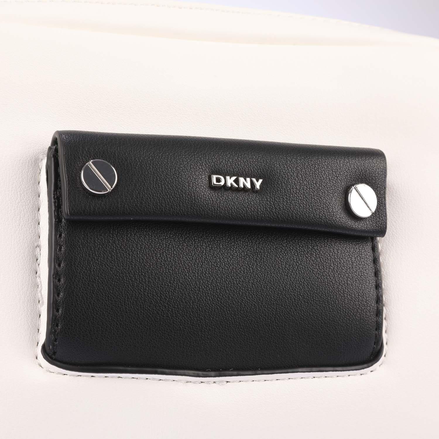 White Black - DKNY - Ara Camera Dz Crossbody Bag - 2