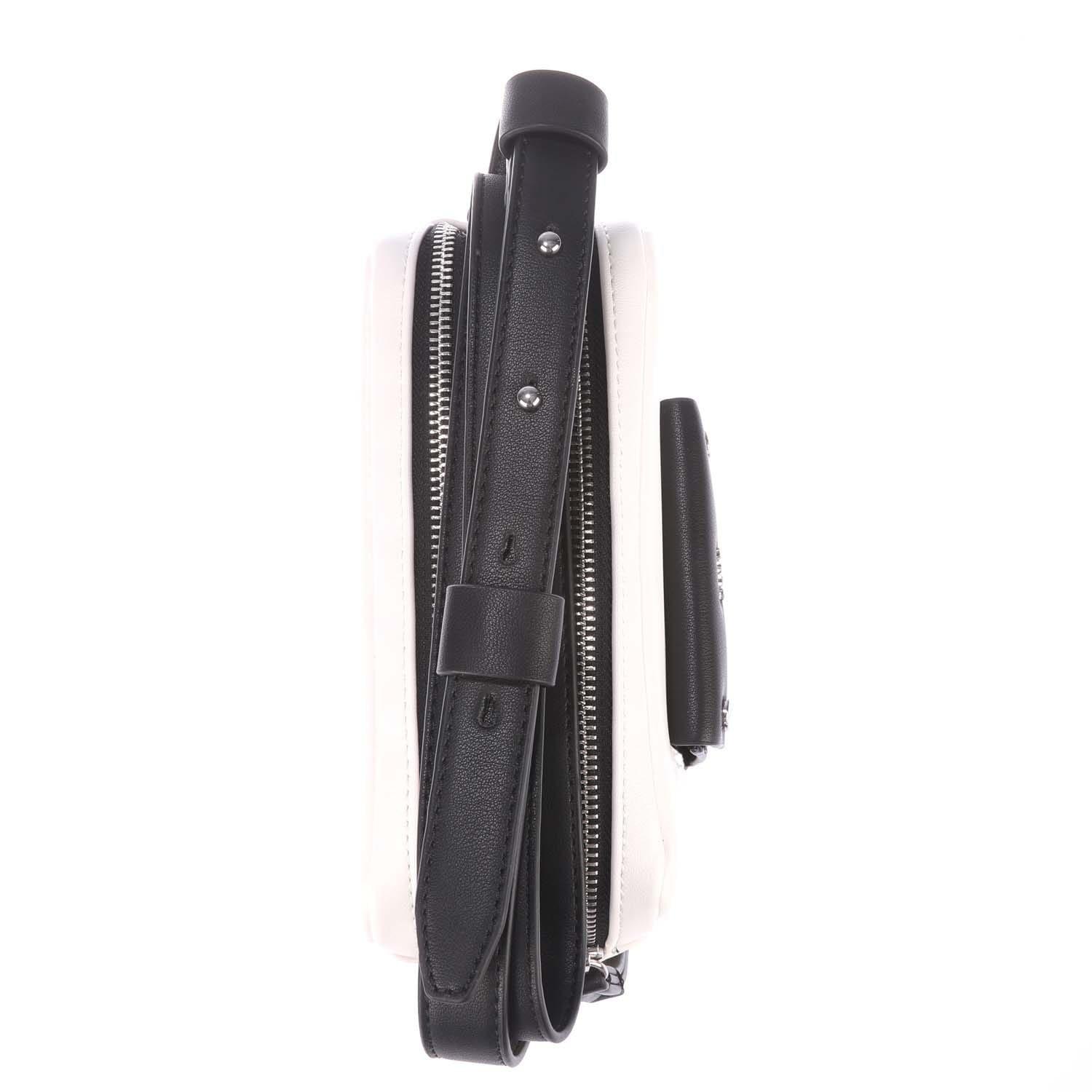 White Black - DKNY - Ara Camera Dz Crossbody Bag - 5