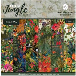 Crafters Companion Royal Jungle Vellum Pad