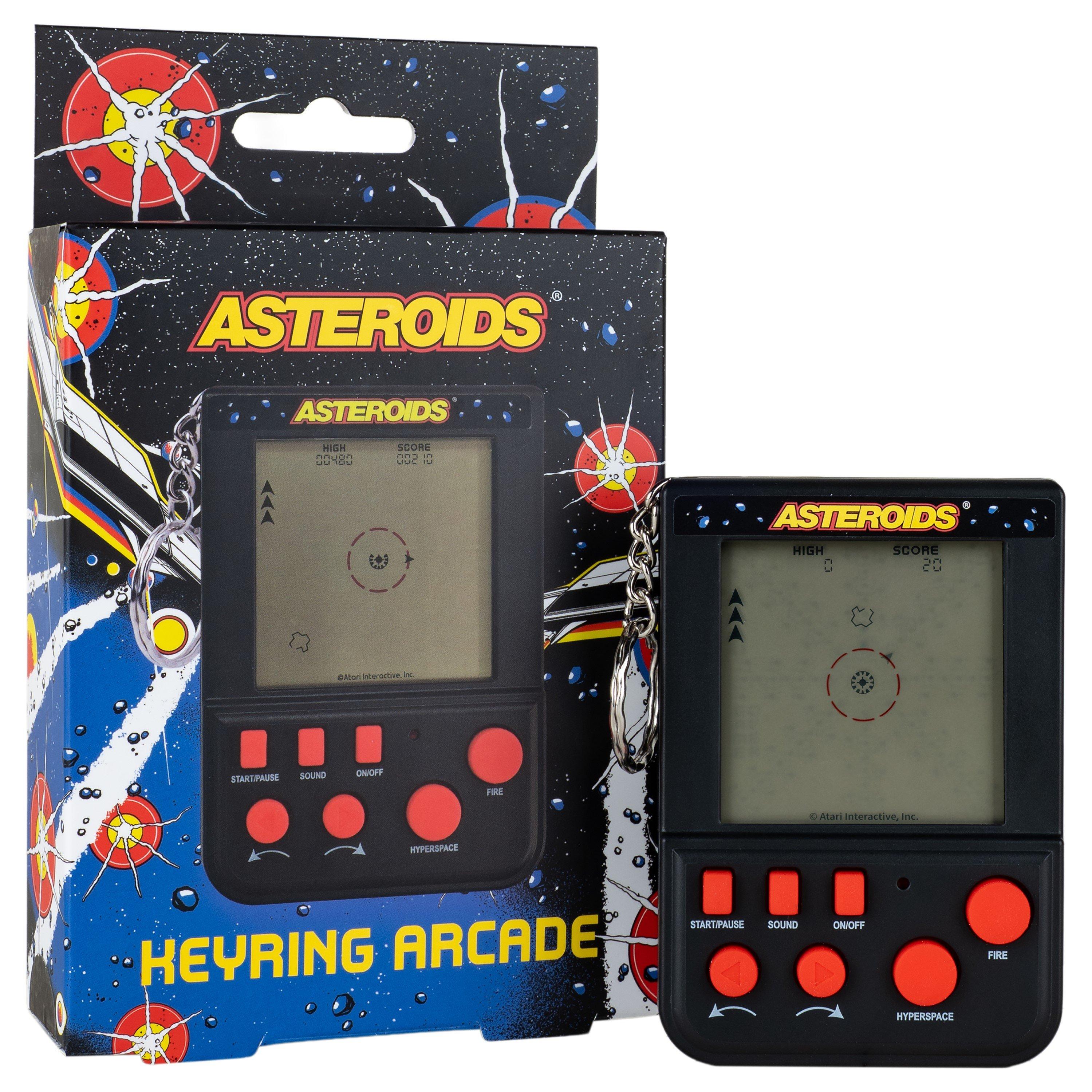 Multi - Atari - Asteroids Keyring Game - 1