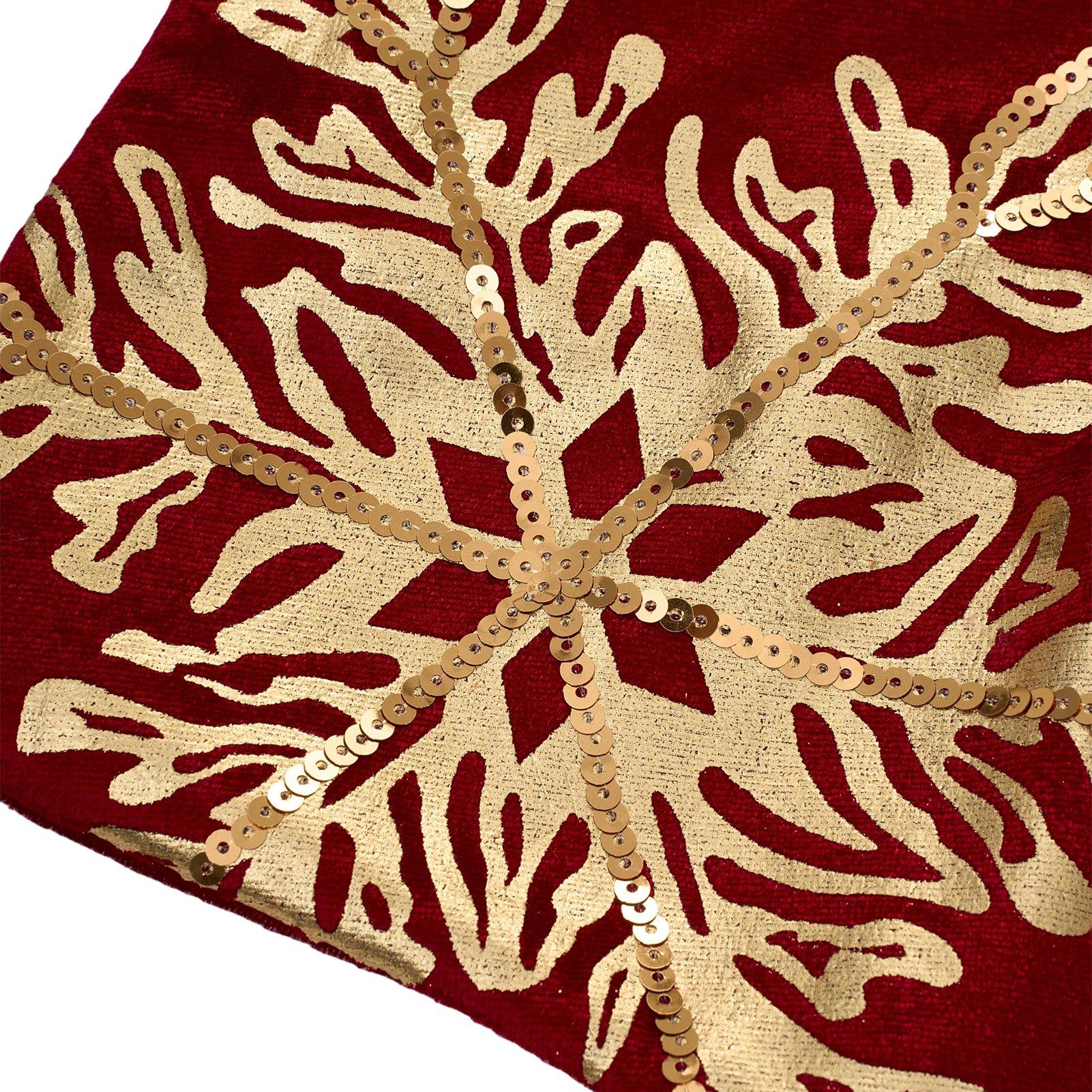 Multi - LIFE IDEAS - 3pcs Snowflake Christmas Stockings - 8