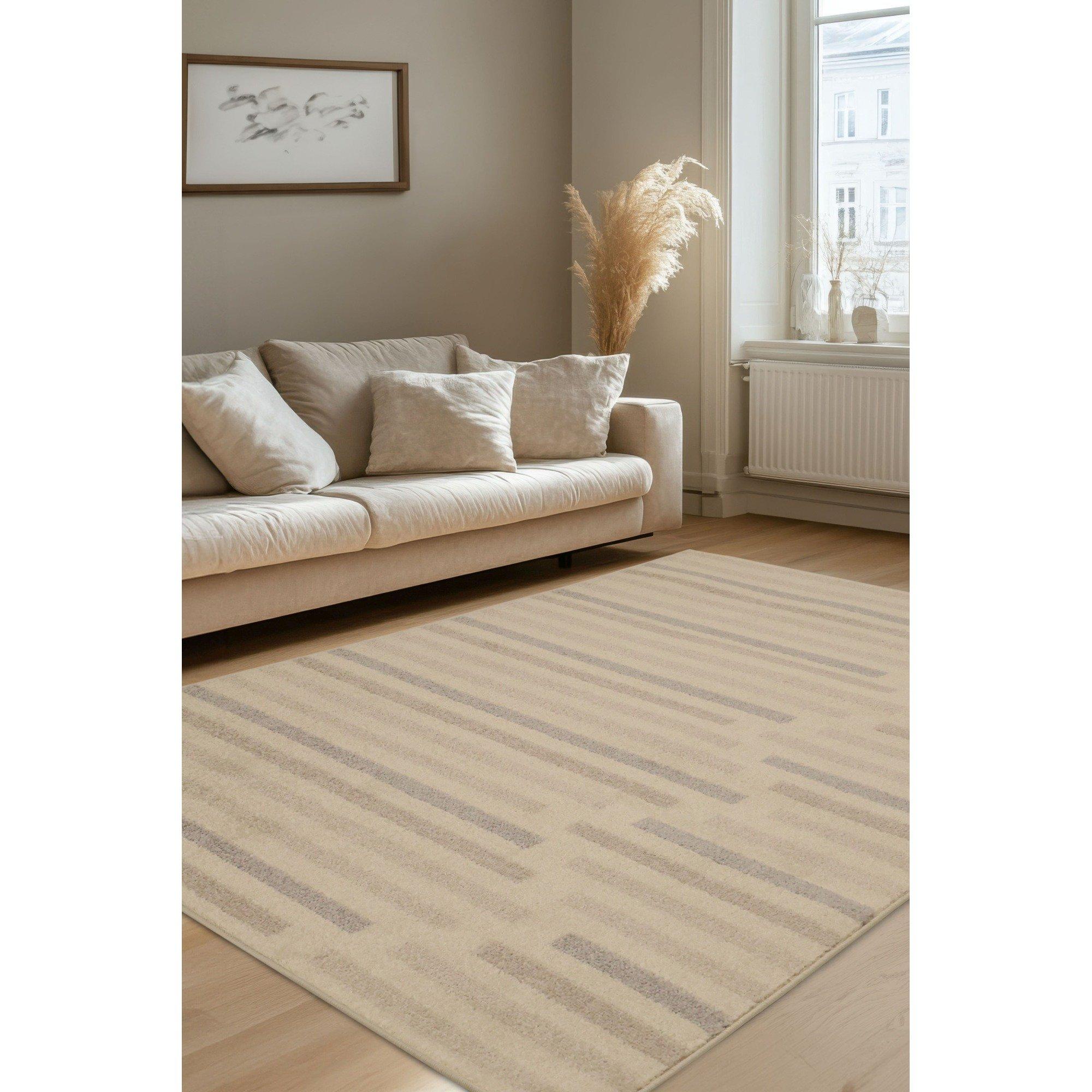 Homemaker Juno Linear Rug Natural
