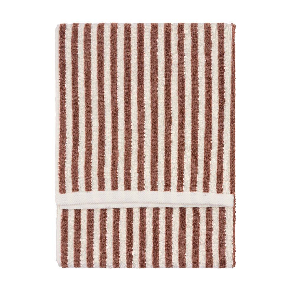 Hebden Striped 100% Cotton Towel