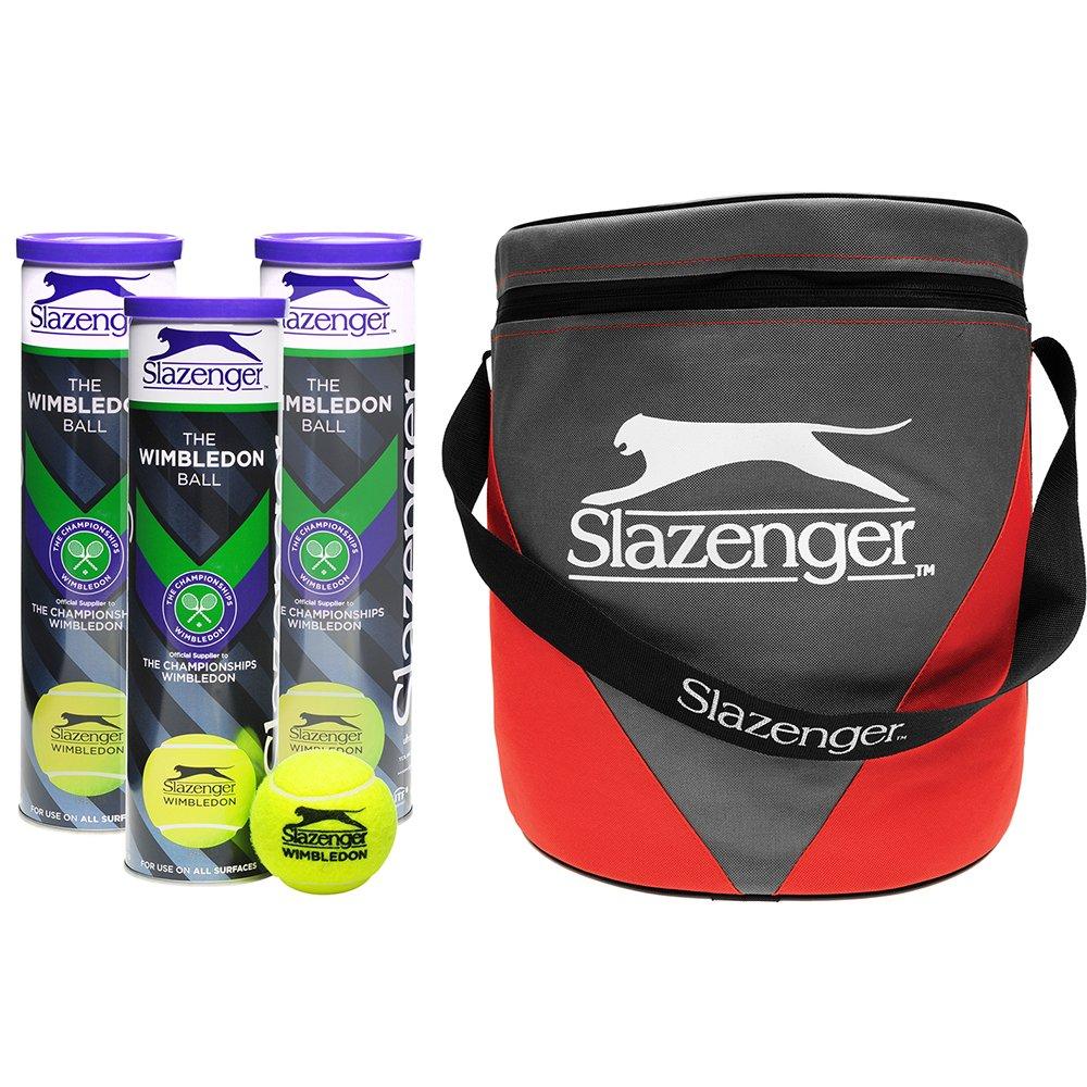 Neutral - Slazenger - Slazenger Wimbledon Tennis Ball & Carry Bag - 2
