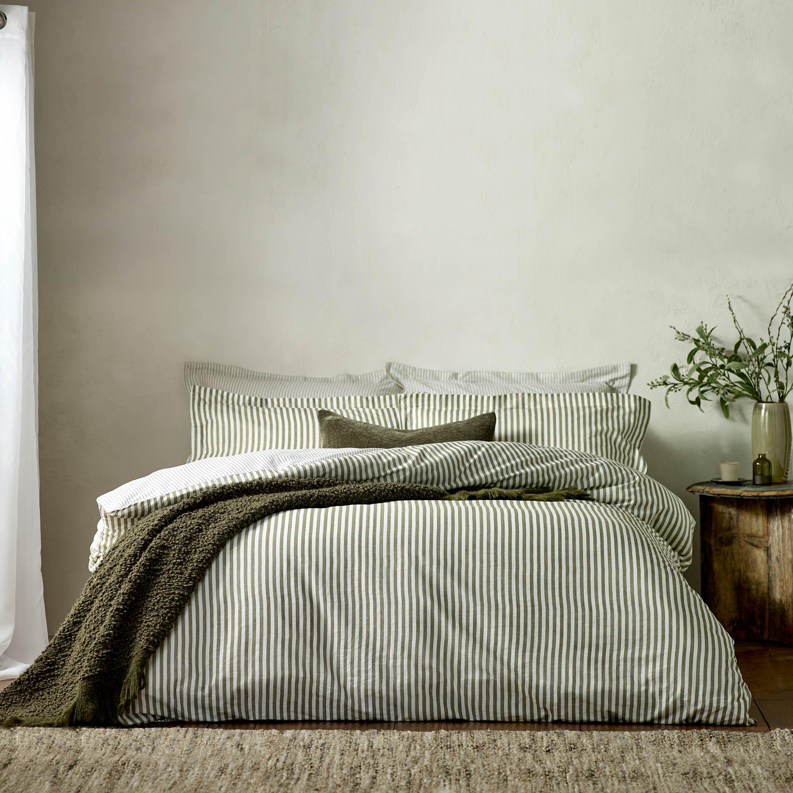 Yard Hebden Stripe 100% Cotton Duvet Set