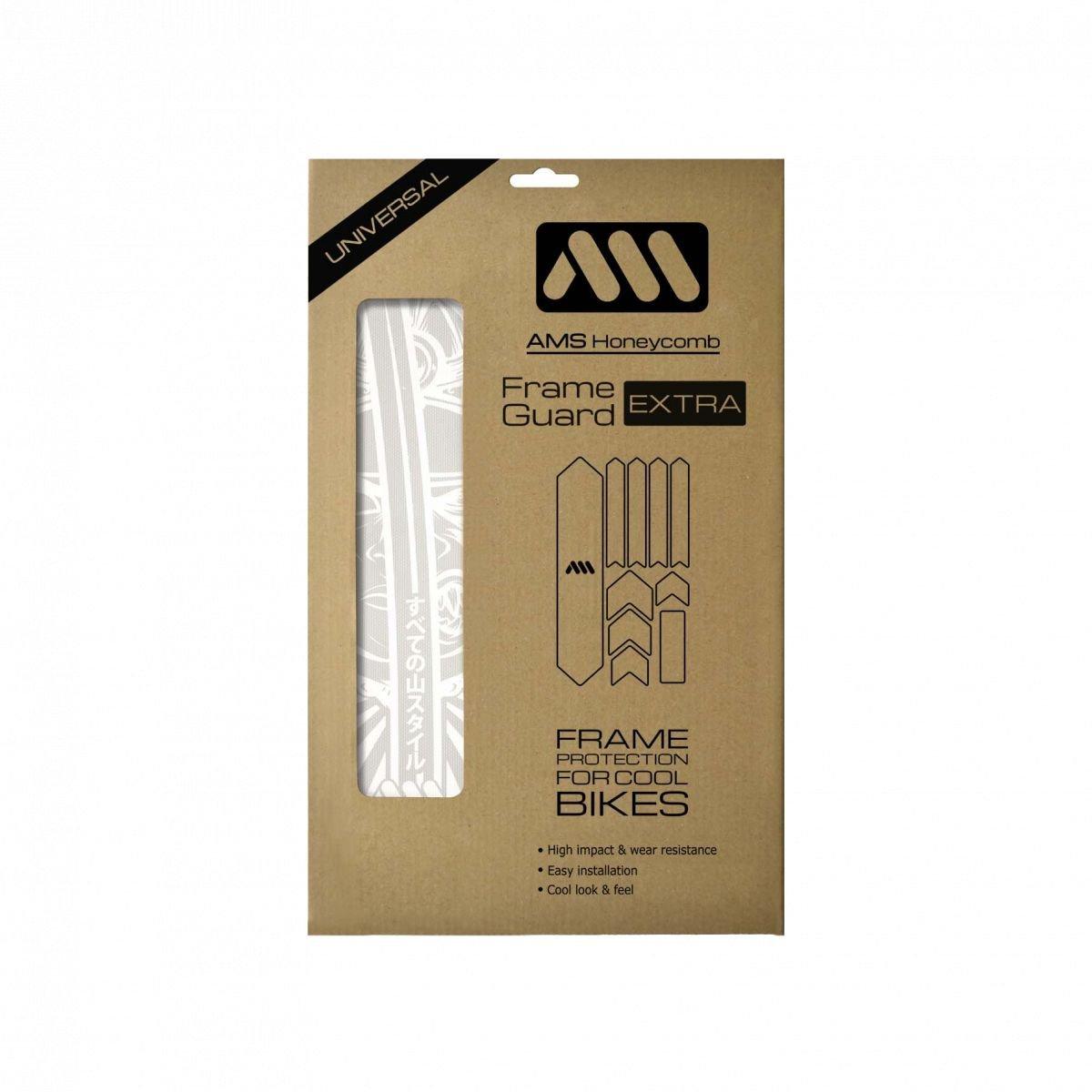 None - All Mountain Style - Frame Guard Extra - Ronin White - 2