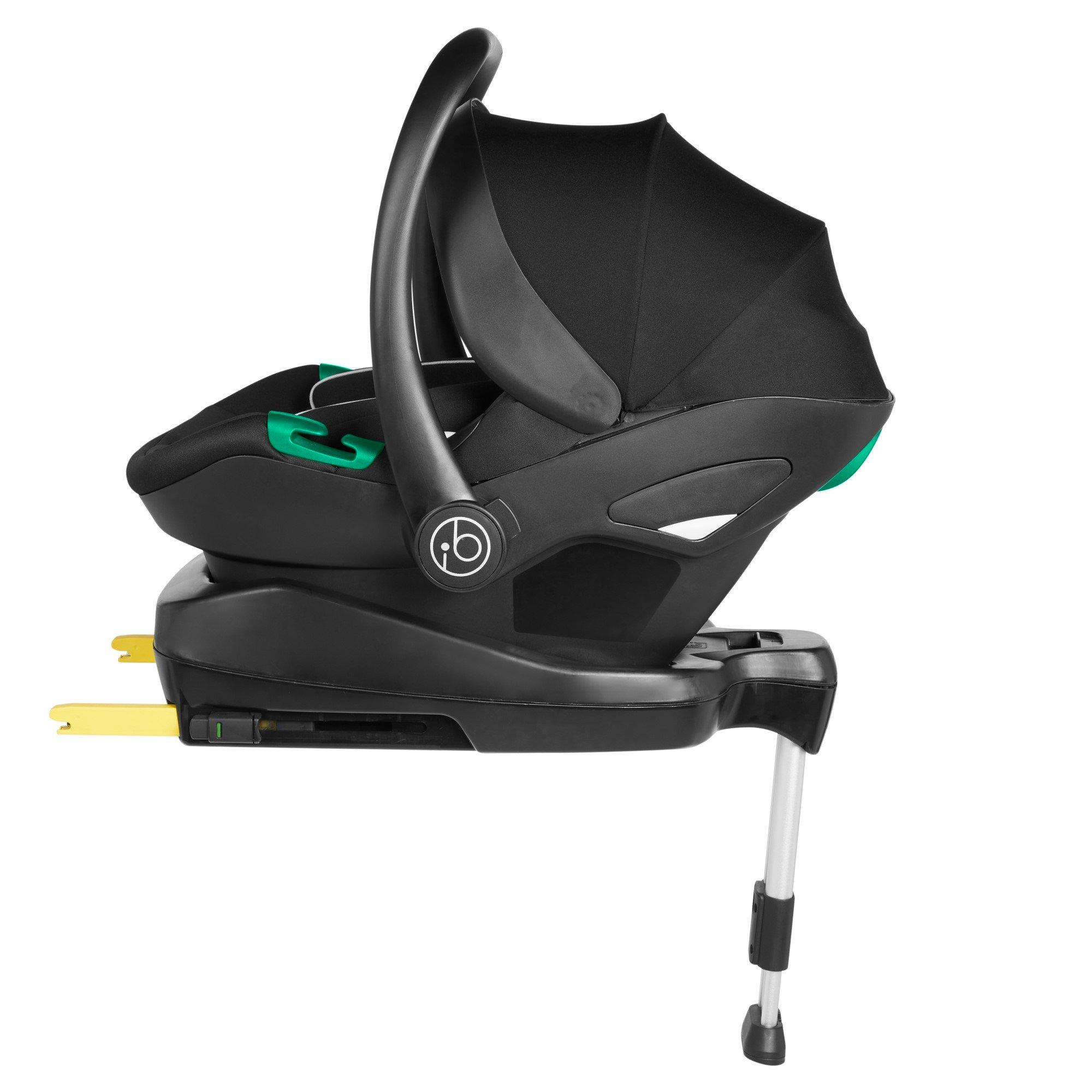 Gunmetal/Black/ - Ickle Bubba - Cosmo All-in-One i-Size Travel System - 4